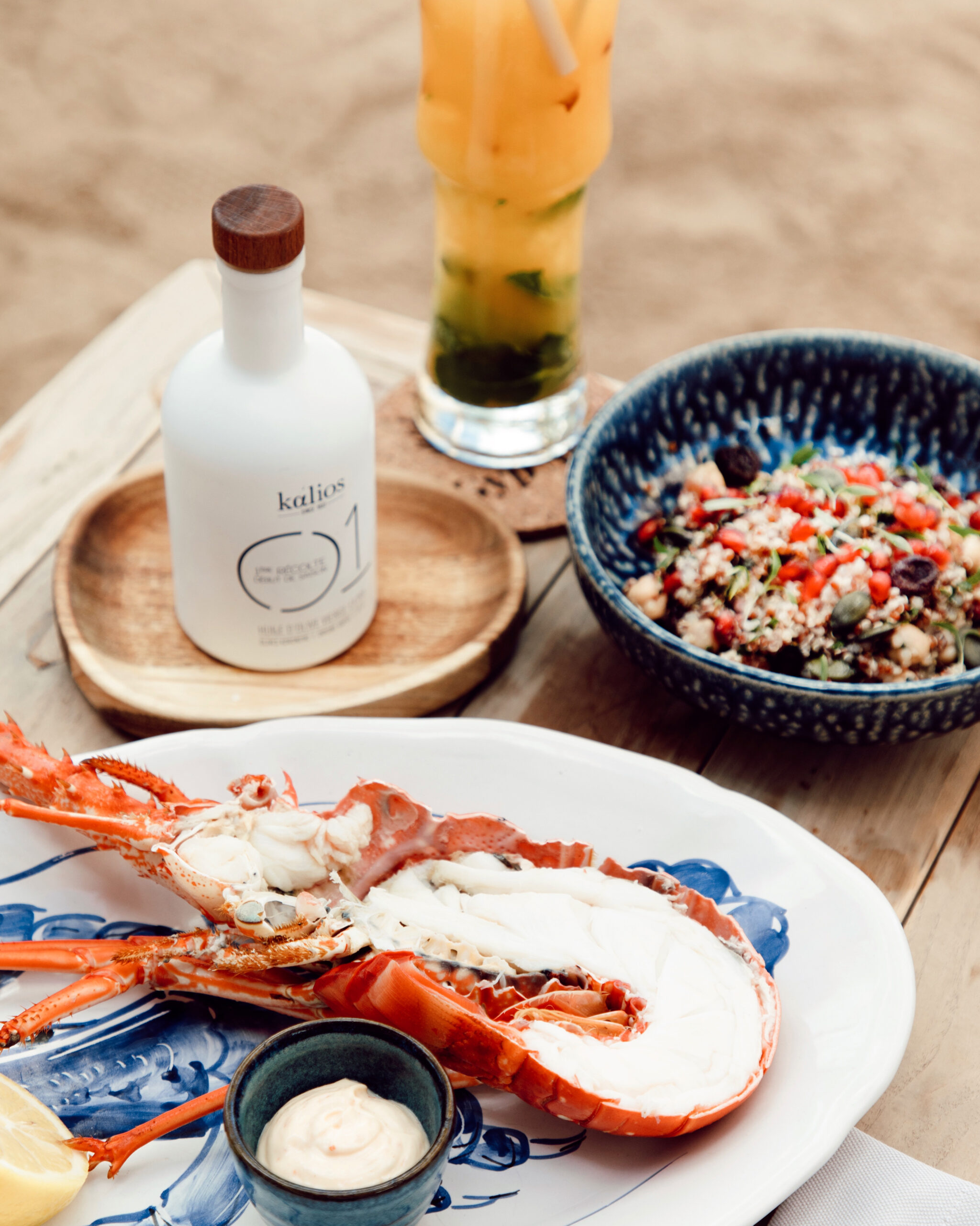 Une cuisine fraiche et colorée © Guy Sea Hotel