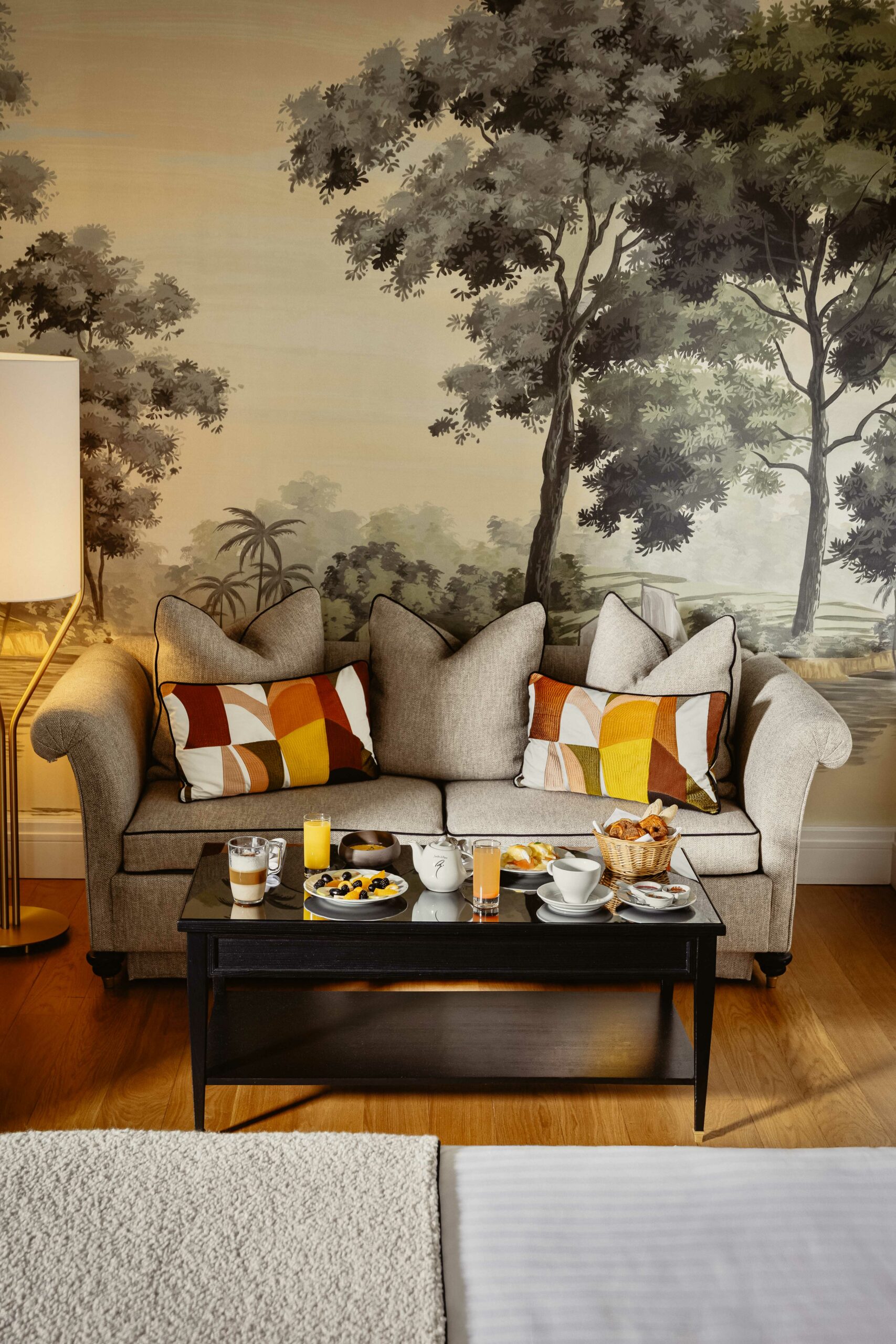 Une chambre dans l'hôtel de luxe © Domaine de la Bretesche