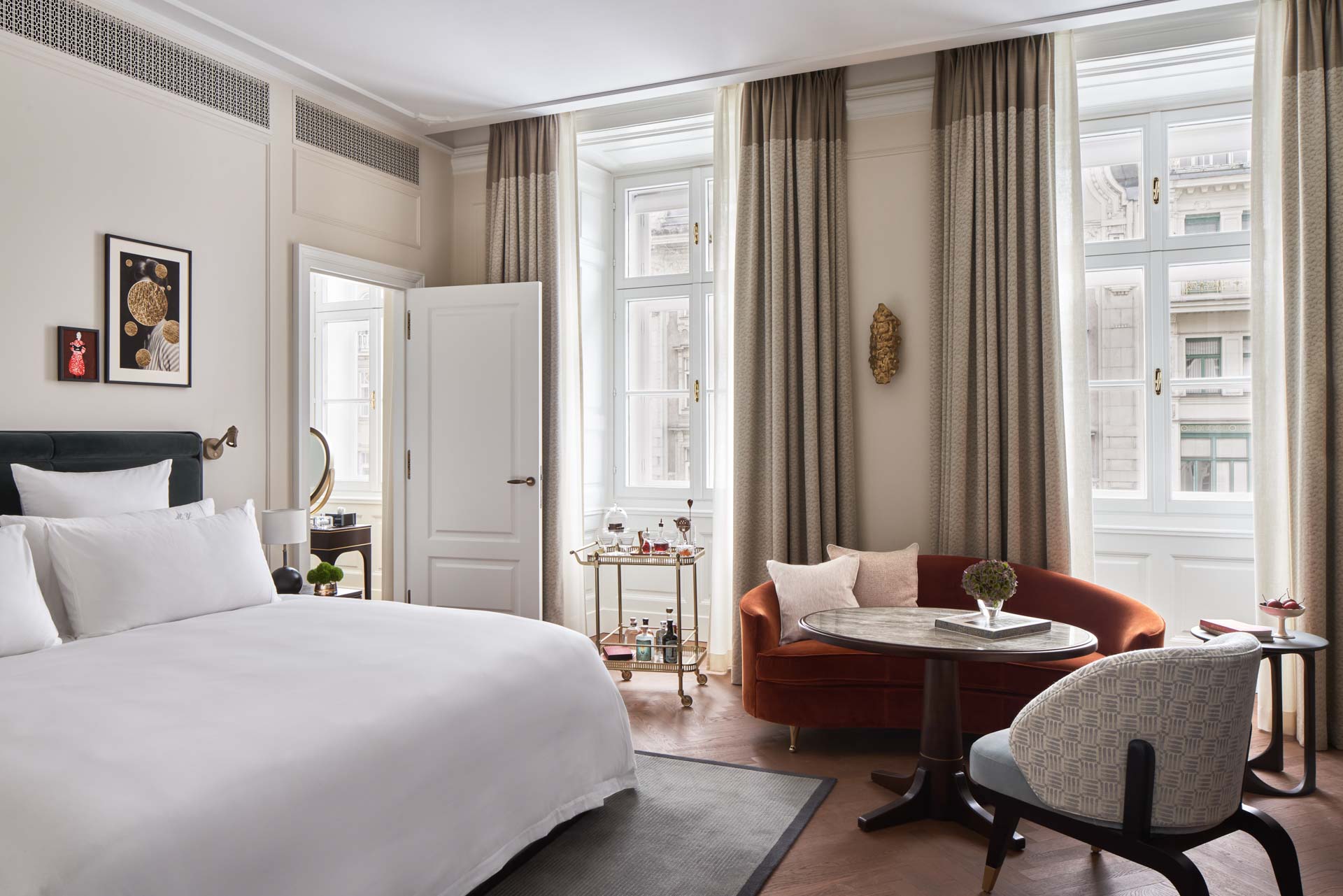 La suite junior du Rosewood Vienna © DR