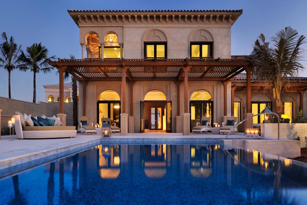 La beach villa privative à l'hôtel de luxe de Dubaï © One&Only The Palm