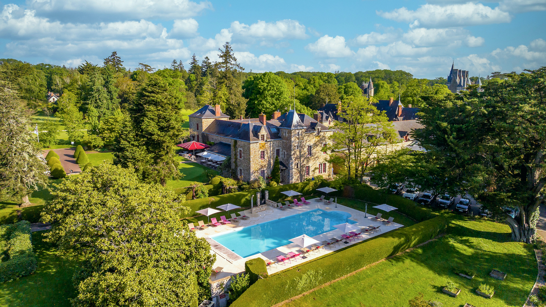 Séjourner dans un château pour un week-end en campagne © Le Domaine de la Bretesche
