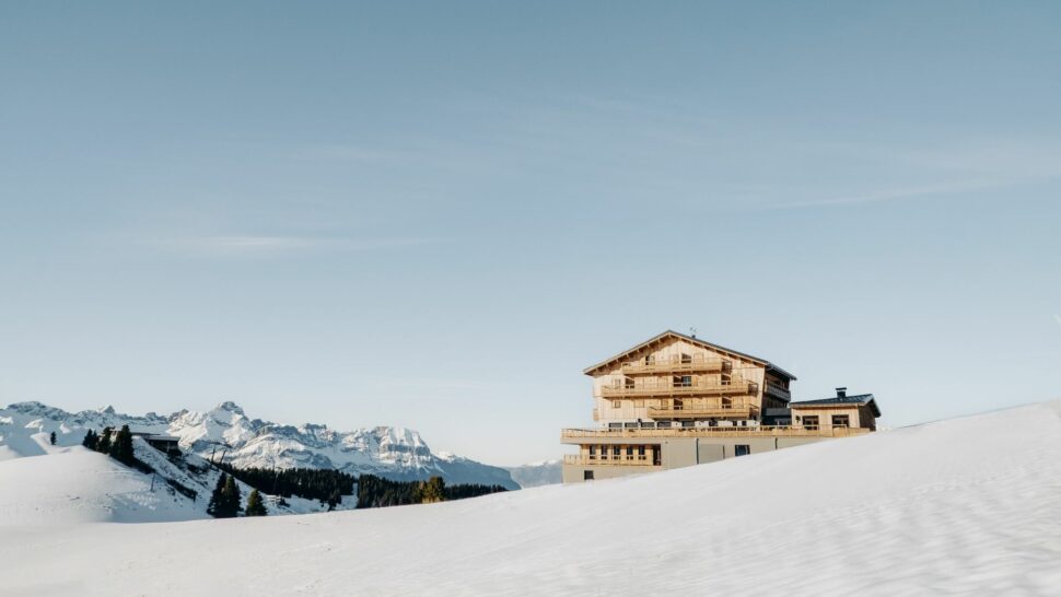 Les plus beaux hôtels des Alpes françaises © Refuge Chez la Tante