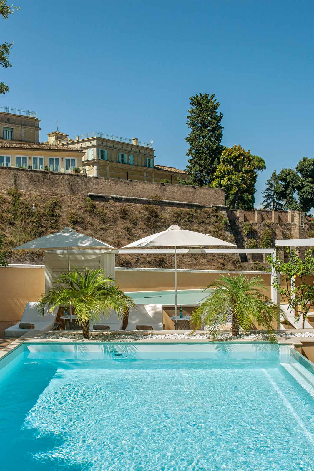 L'un des plus beaux hôtels 5 étoiles de Rome © Villa Agrippina