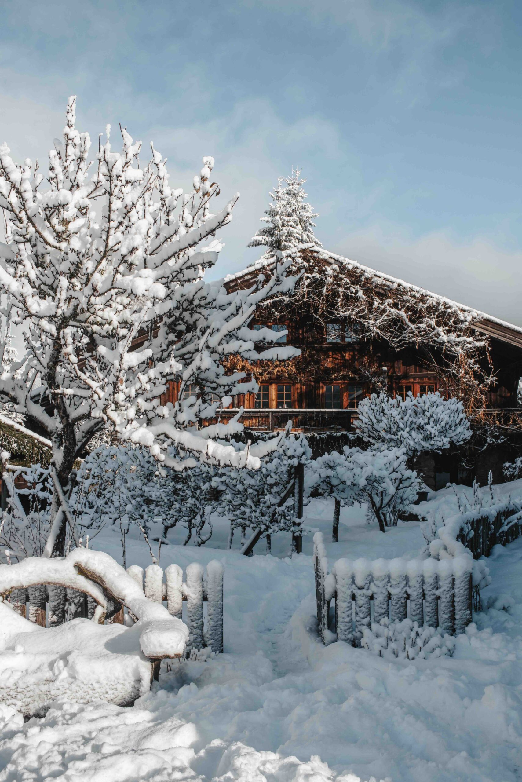 À Megève, Les Chalets des Fermes © Johanna Chaboud