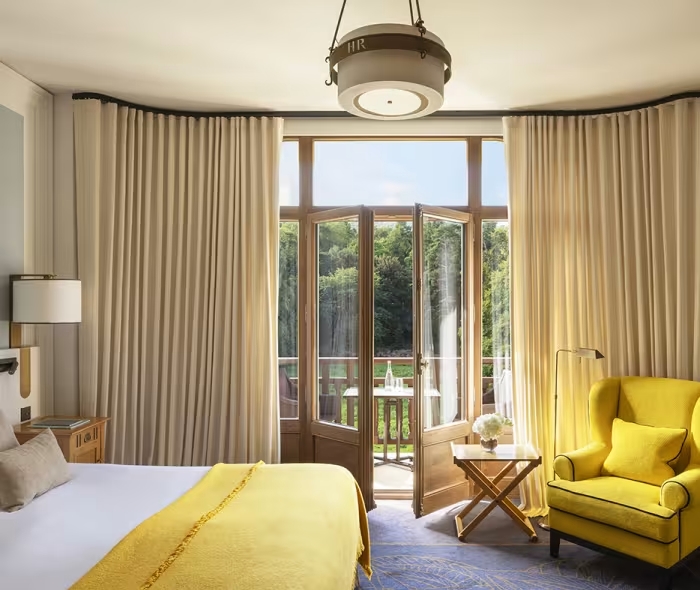 Une chambre dans l'hôtel de luxe © Hôtel Royal