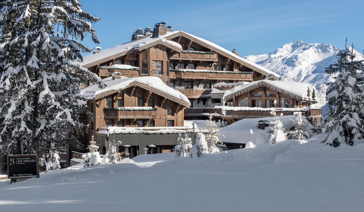 L'hôtel Barrière à Courchevel © Barrière