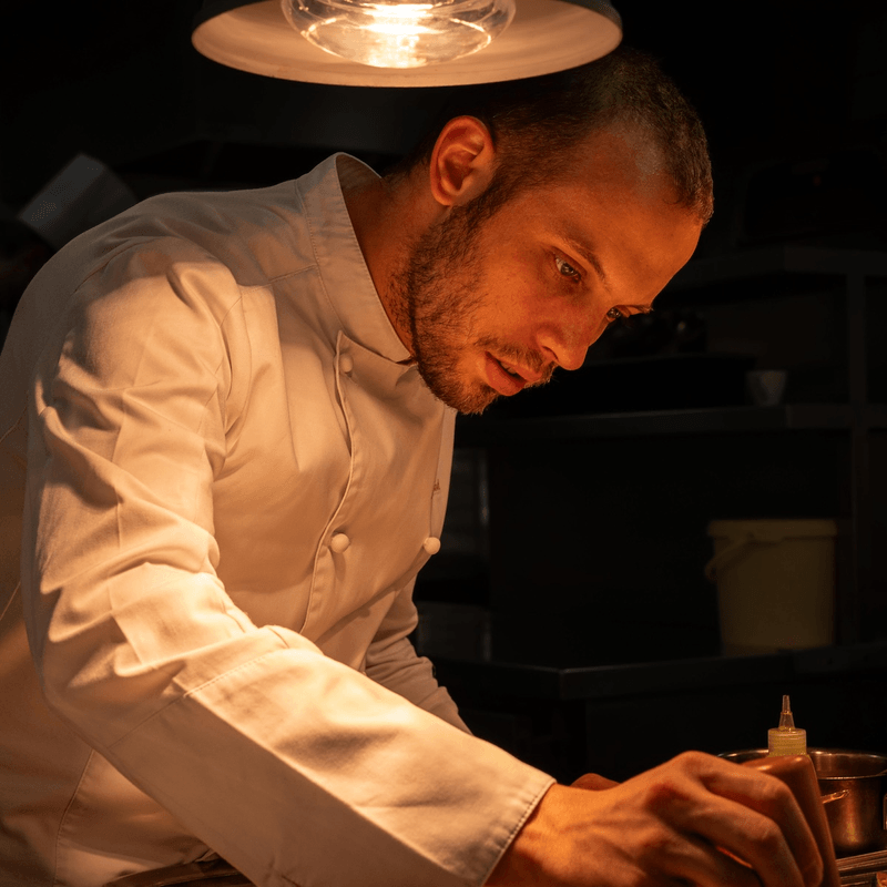 Irwin Durand, chef doublement étoilé du restaurant © Irwin