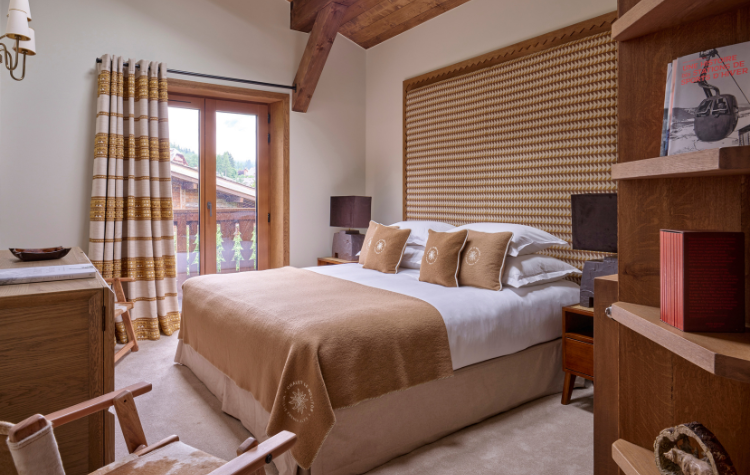 Le chalet Molitor à Megève © Les Chalets de la Ferme