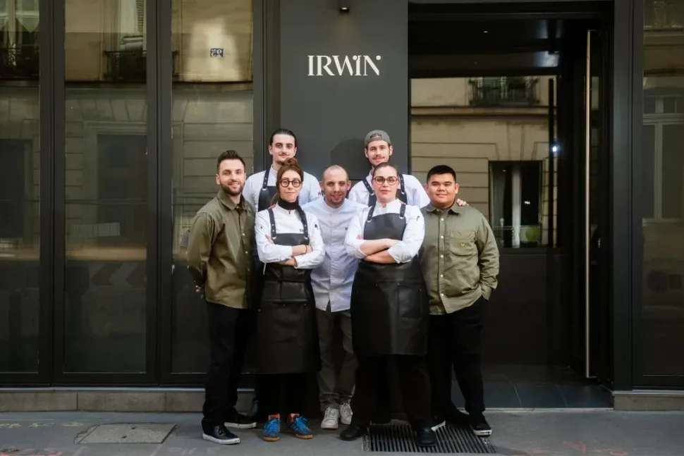 Irwin, restaurant gastronomique dans le 8e arrondissement de Paris © Irwin