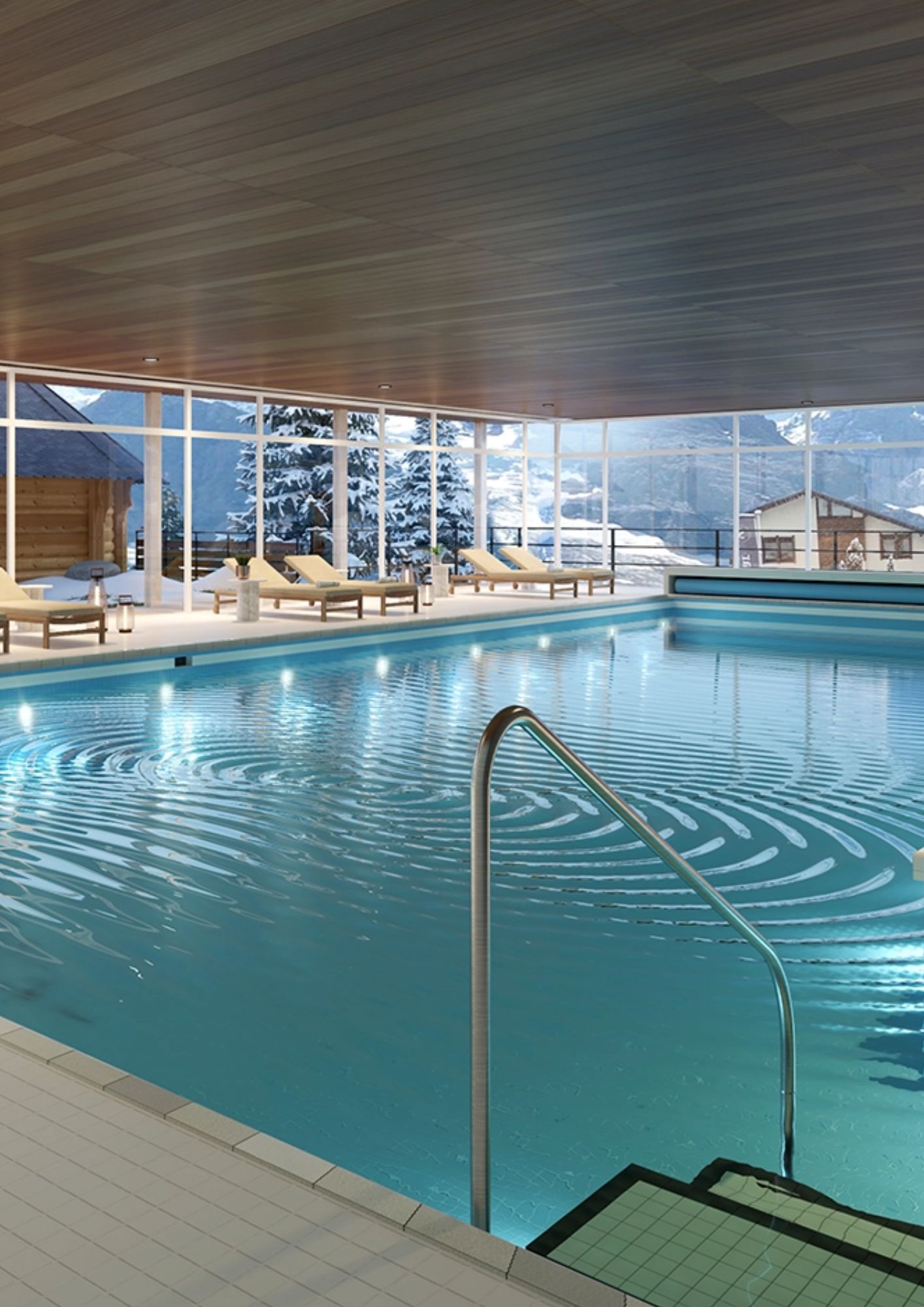 La piscine de l'hôtel © Braunbär Hotel & Spa