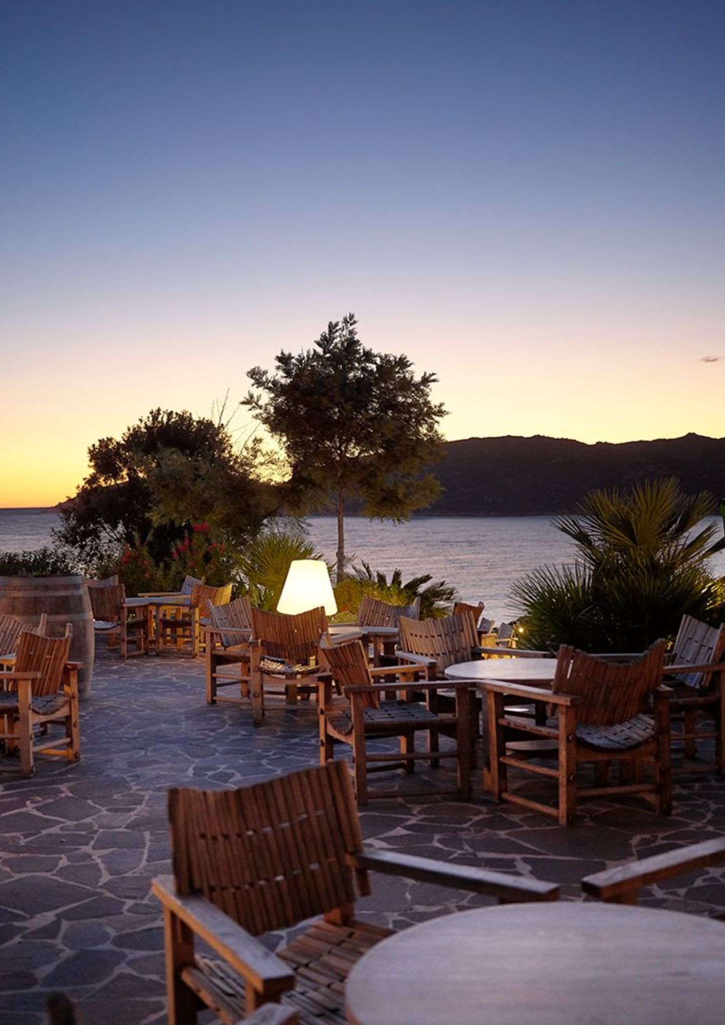 Le restaurant de l'hôtel © Hôtel U Capu Biancu