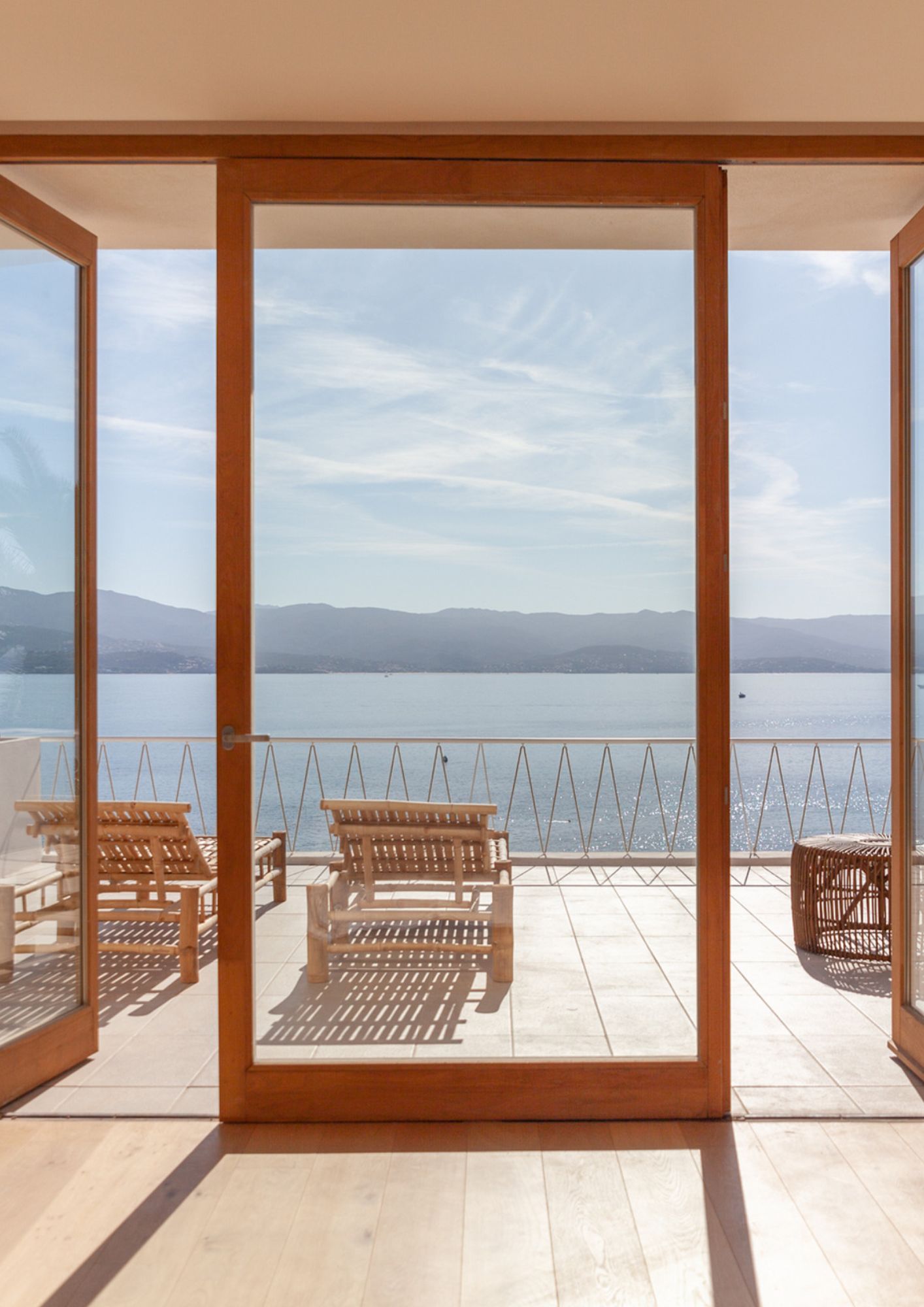 La vue d'une des chambres © Casa Santa Teresa