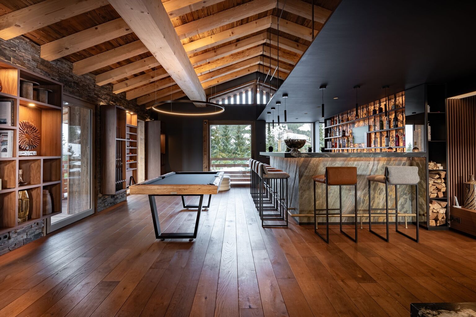 À Megève, louer le Chalet Vintage © The Collectionnist