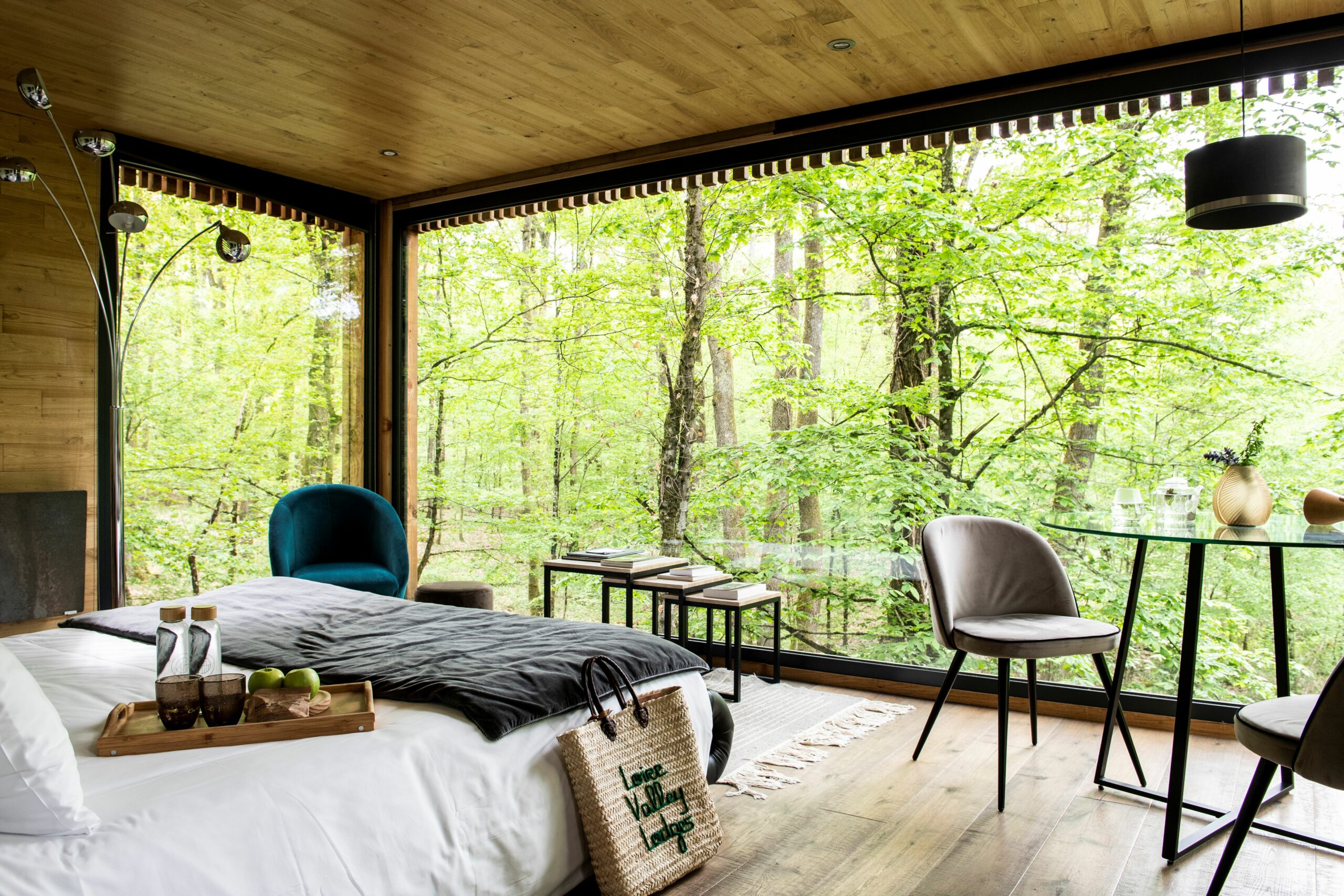 Séjourner dans un lodge dans la nature © Loire Valley lodges