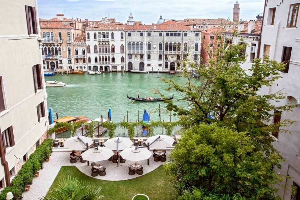 Aman Venice, Italy - Rear Garden overlooking the Grand Canal_High Res_803