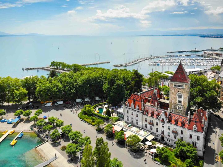 Les meilleurs et les plus beaux hôtels autour du lac leman