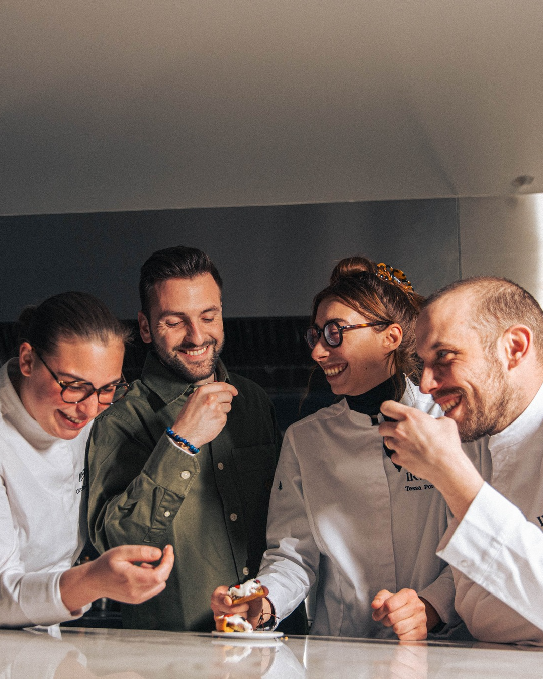 L'équipe d'Irwin : Camille Larquemin, Mickael Larrive, Tessa Ponzo, Irwin Durand © PauseCom Agency
