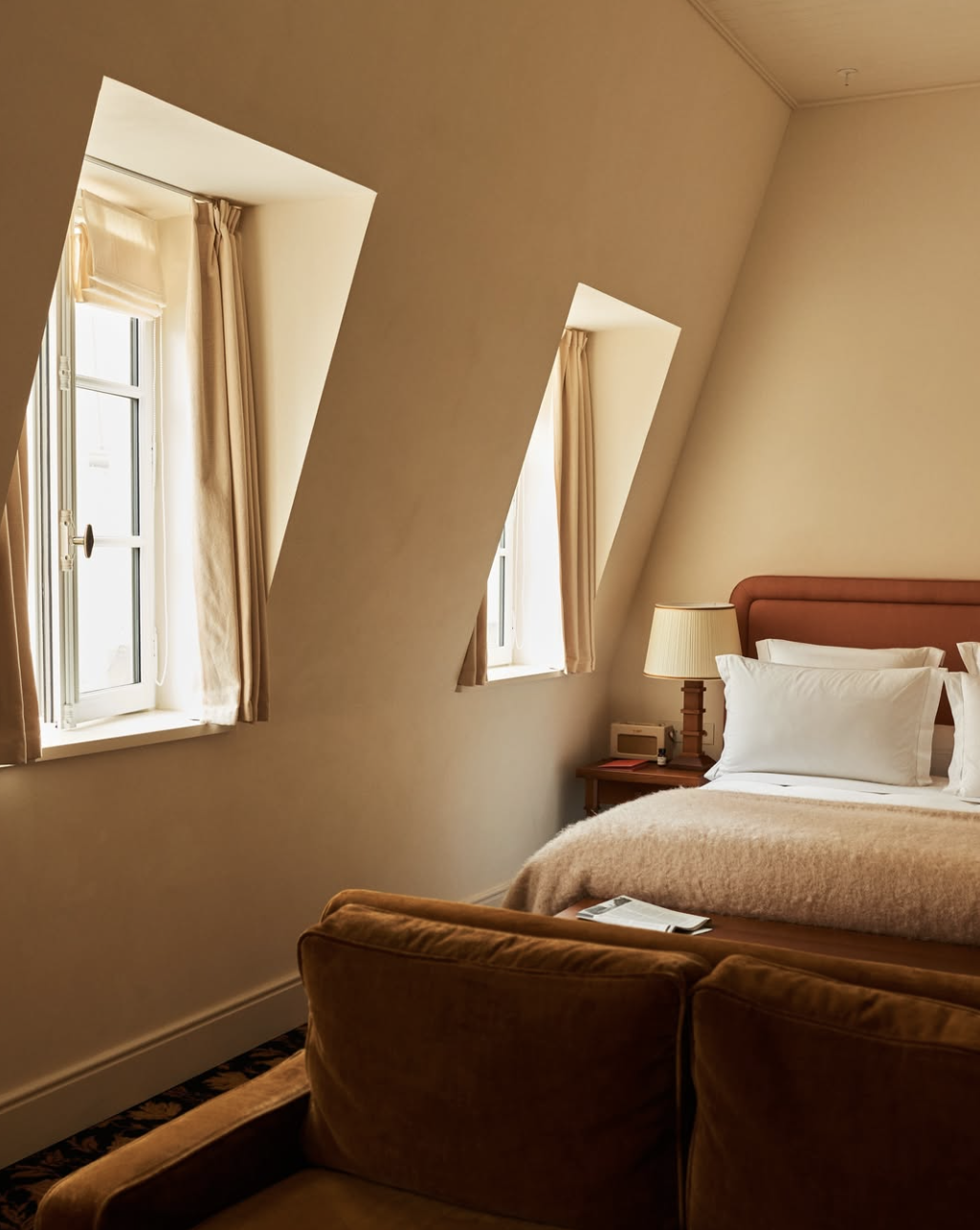 Une chambre de l'hôtel © Château Voltaire