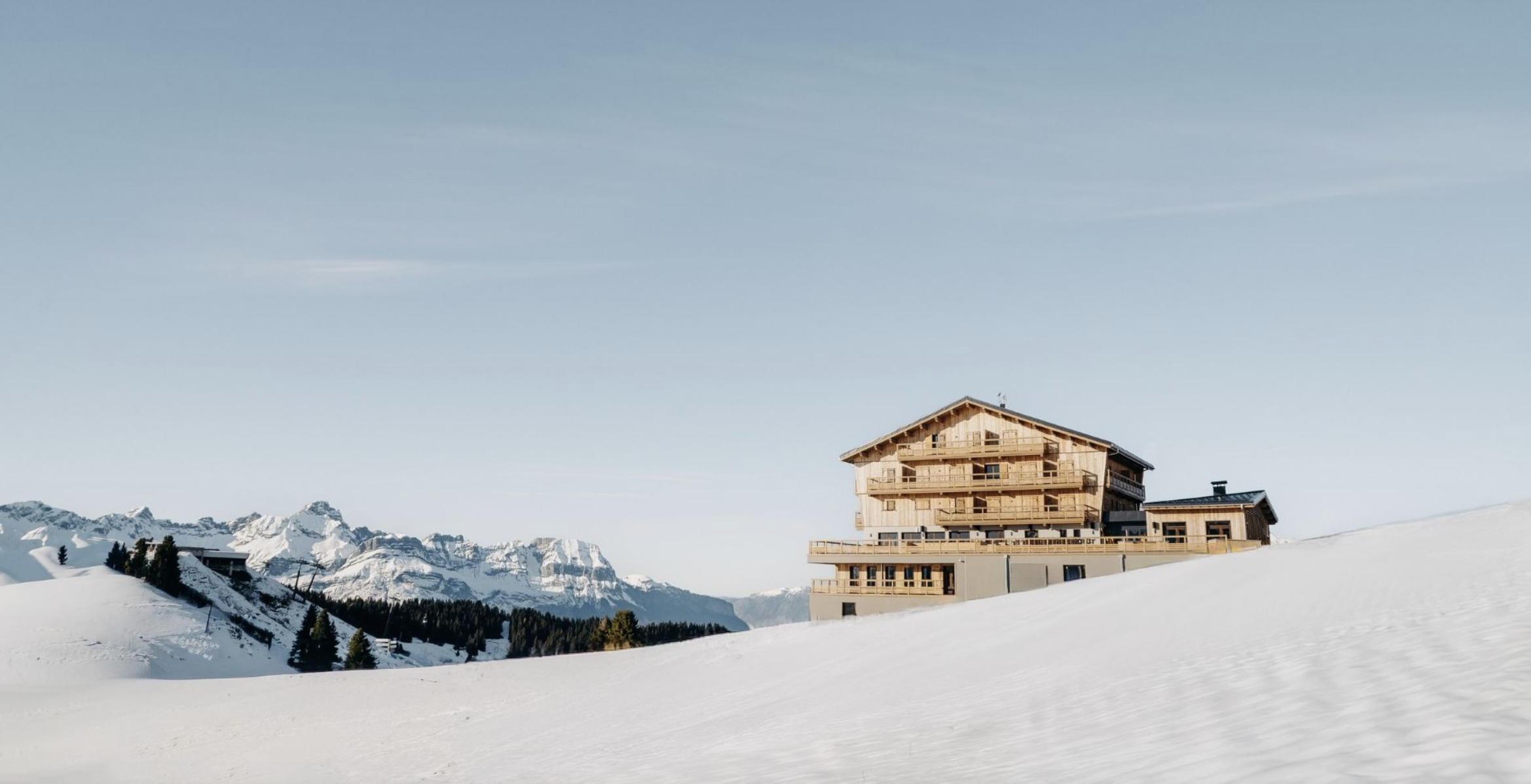 La vue de l'hôtel © Le Refuge Chez La Tante