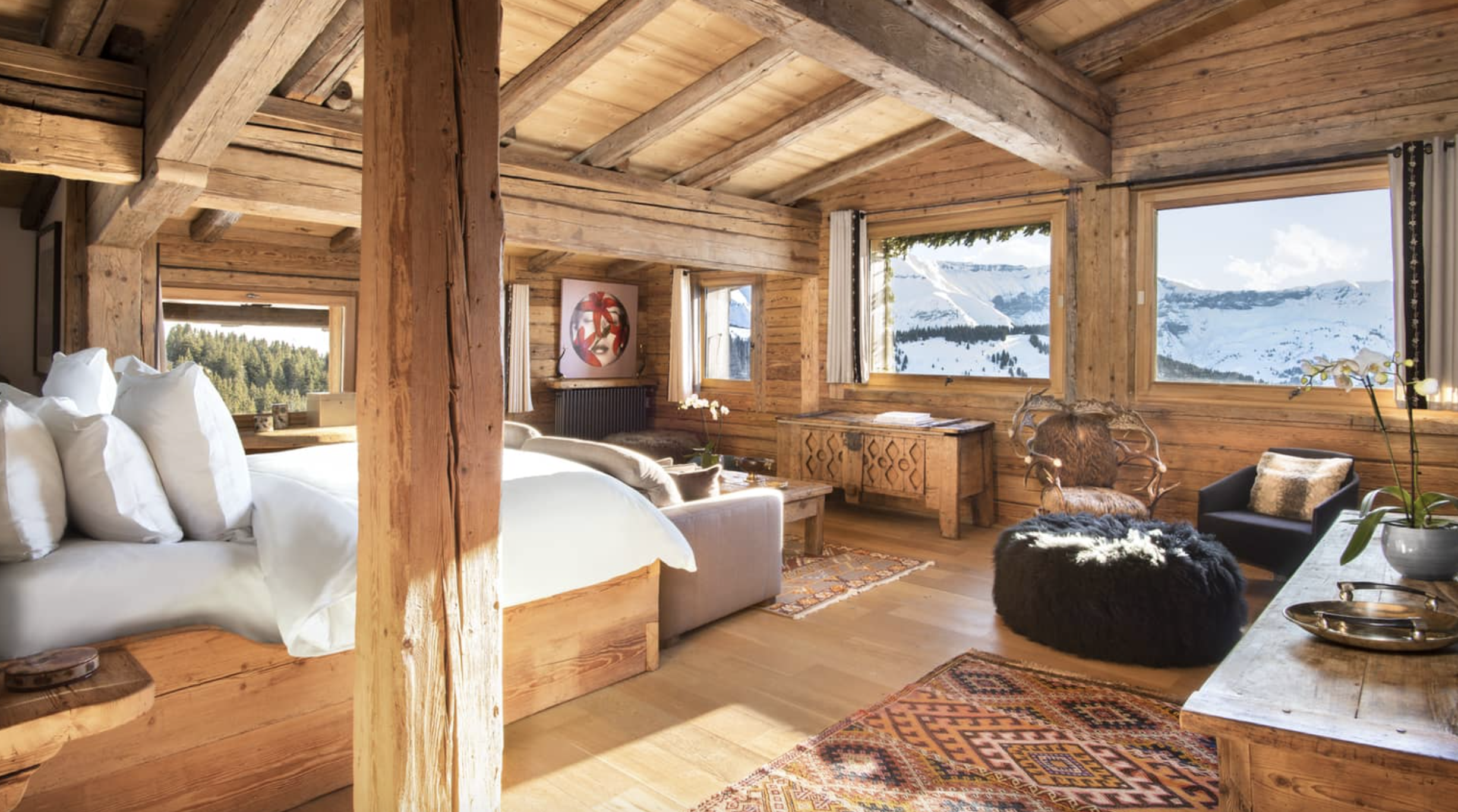 Une suite de l'hôtel © Four Seasons Megève