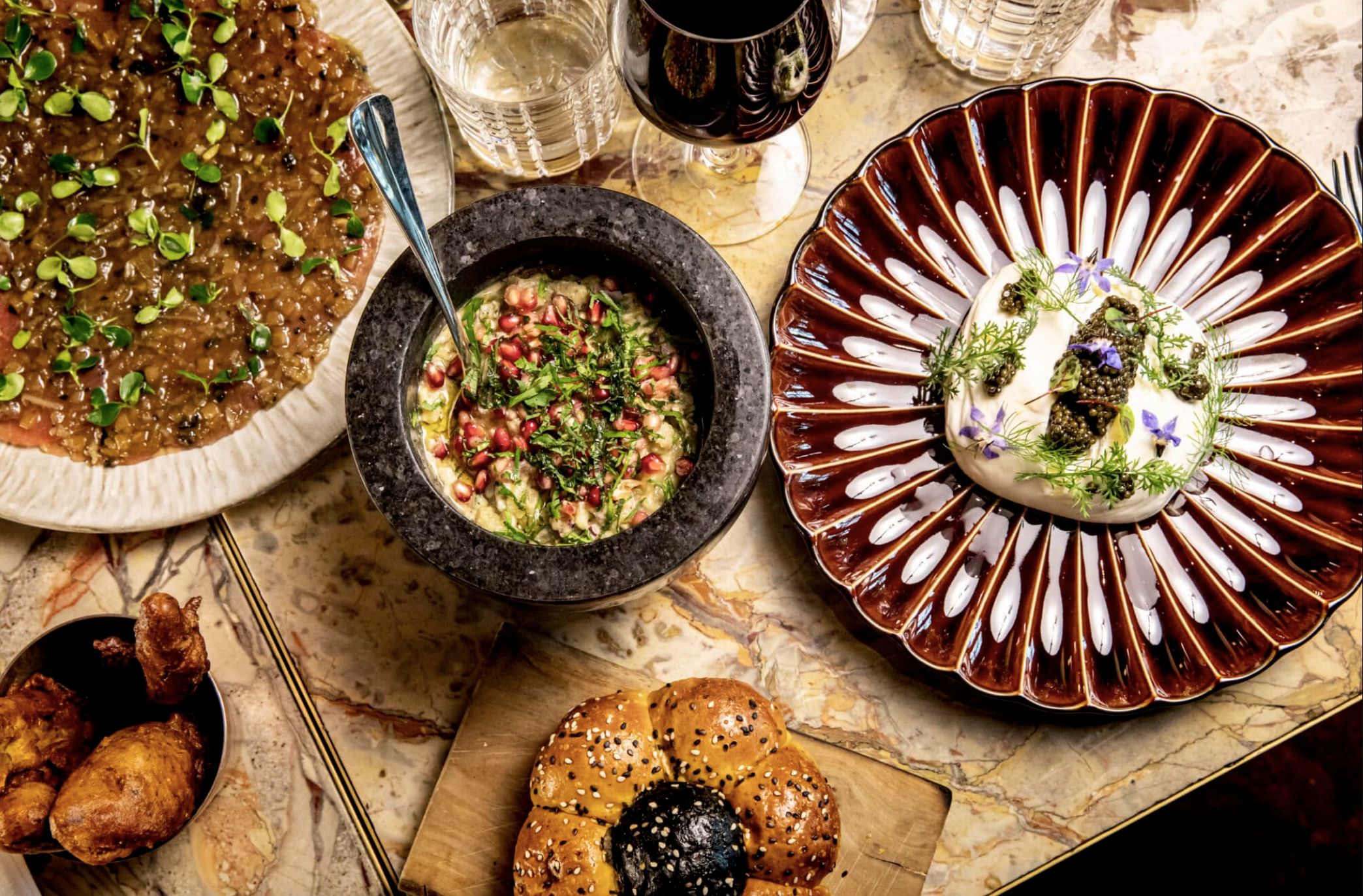 A la carte du restaurant © Brach Paris