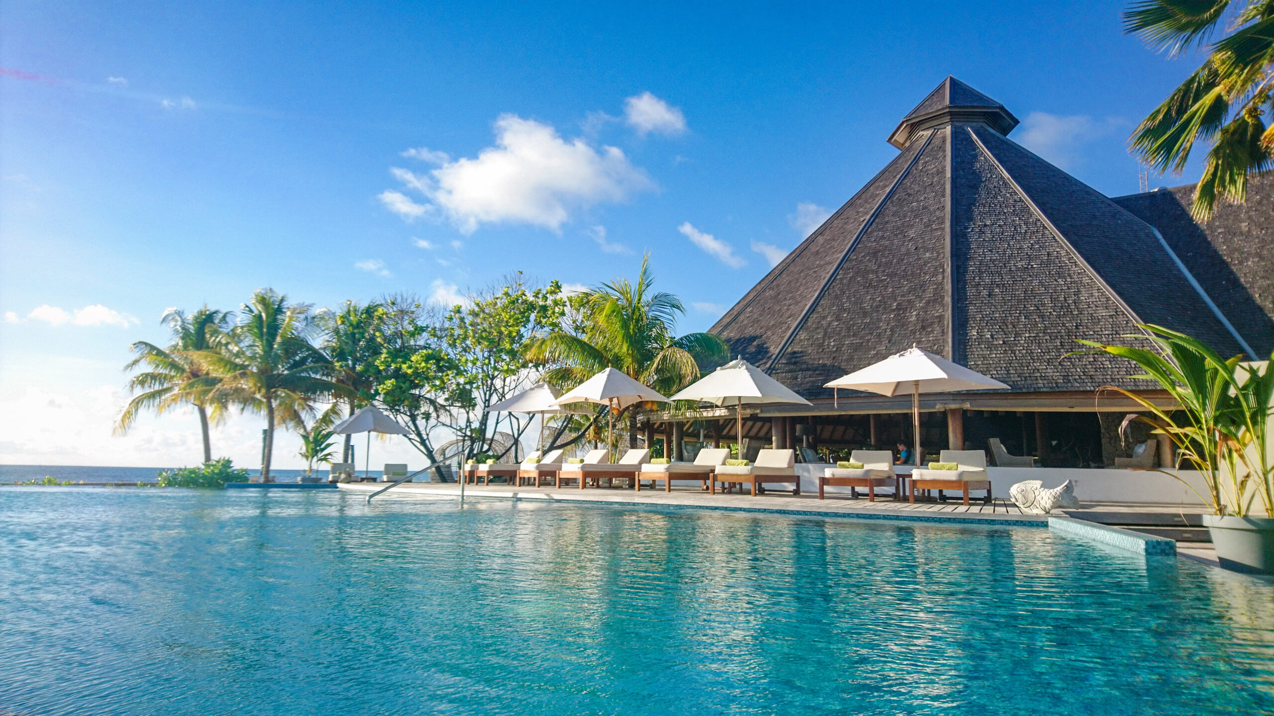 La piscine © Denis Private Island