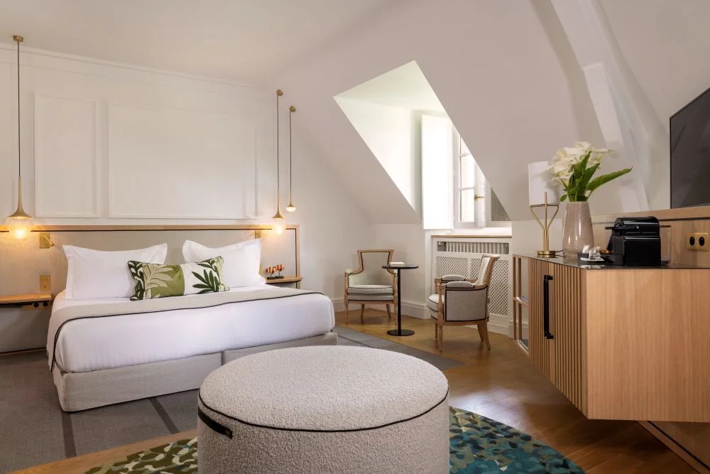 Une chambre à l'hôtel 5 étoiles en Bretagne Domaine de la Bretesche