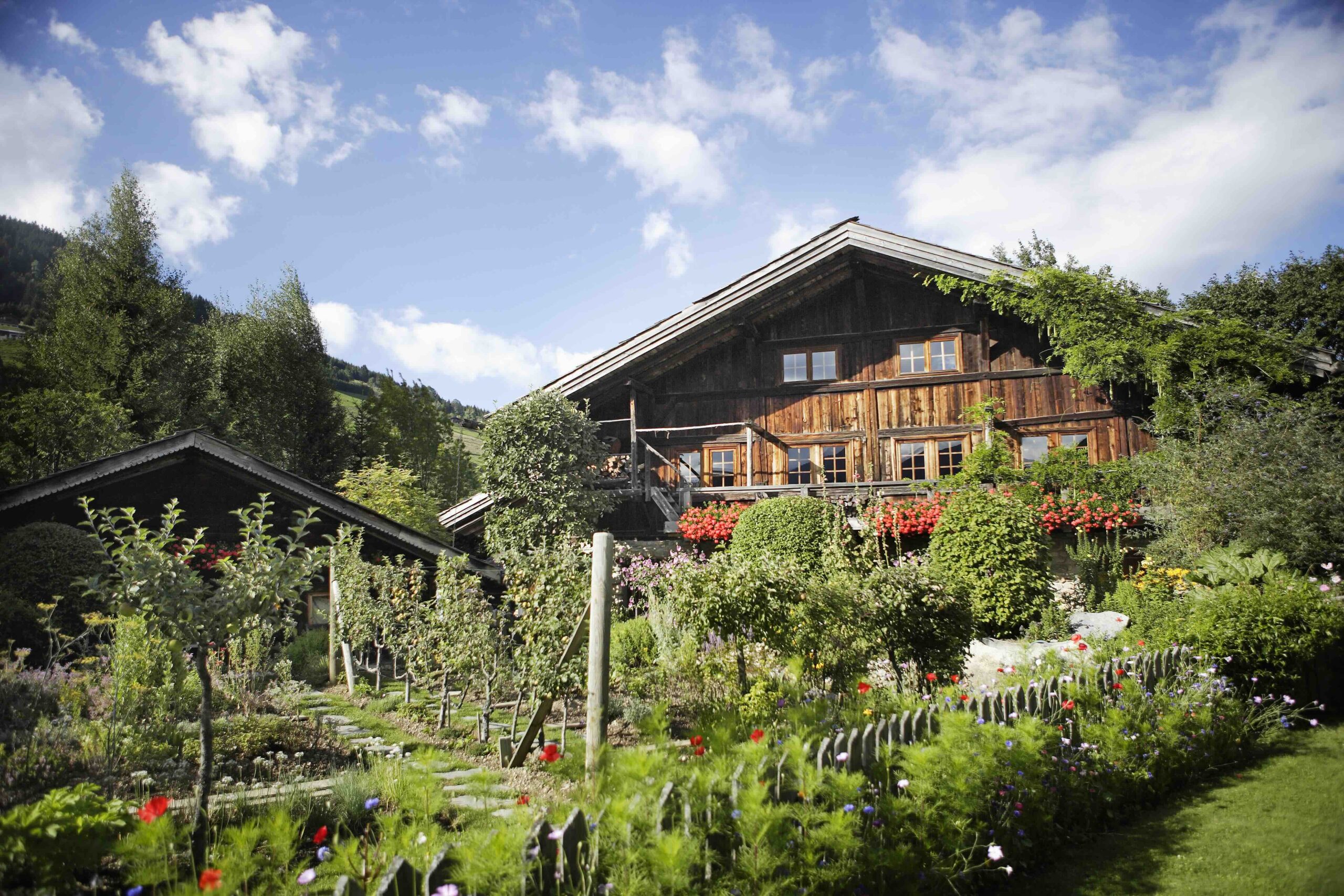 L'été à Megève aux Chalets des Fermes © D.Derisbourg