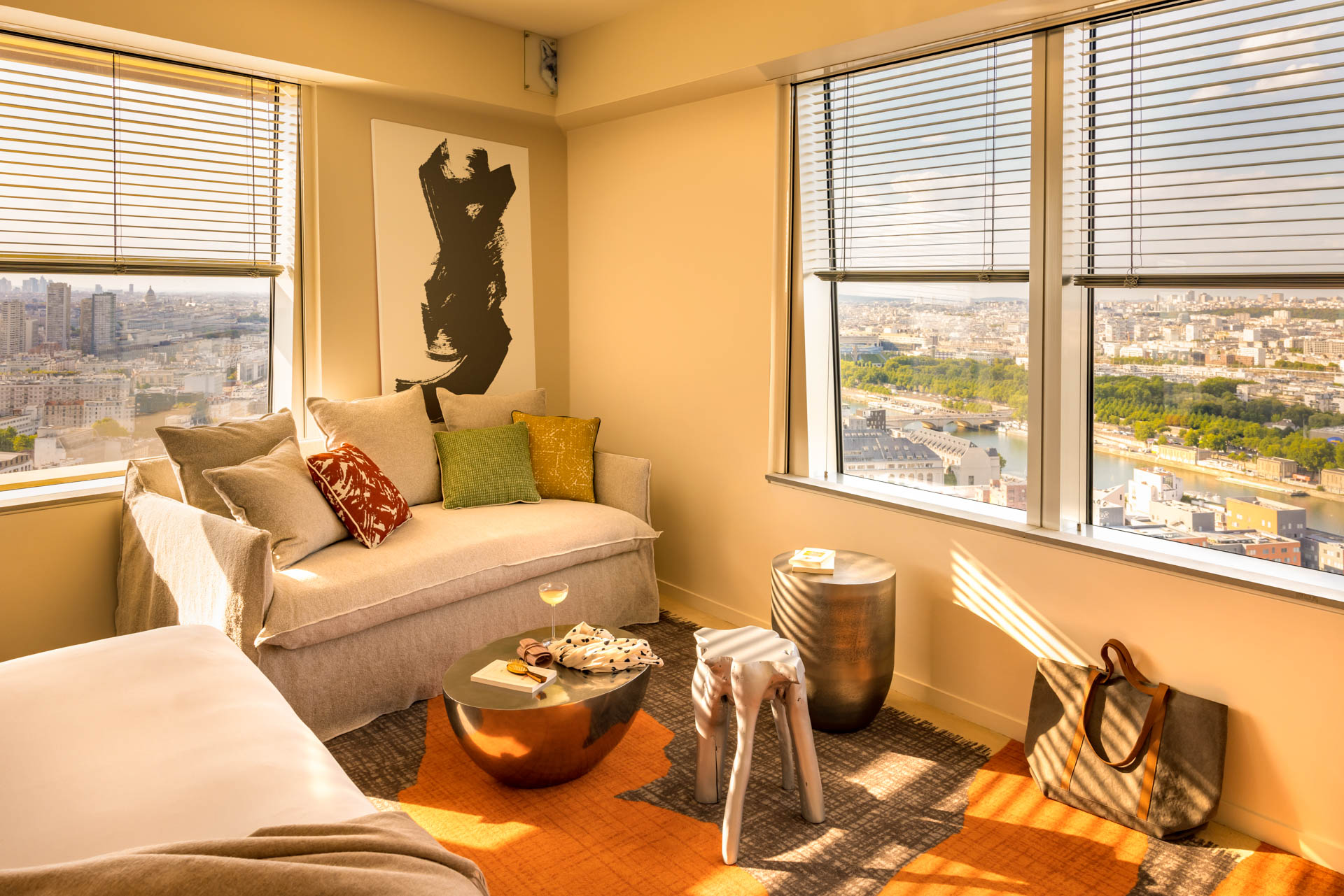 A hotel room © TOO Hotel