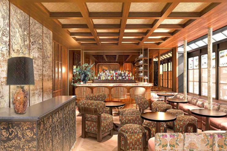 Bar de l'Hôtel Hana © Laura Gonzalez