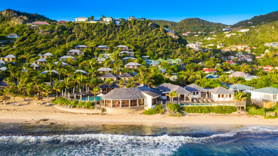 Hôtel Manapany, l'un des plus hôtels de luxe de Saint-Barthélémy © Dark M Studio