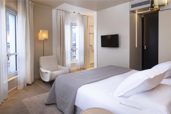 Une chambre de l'Hôtel de Nell © Hôtel de Nell