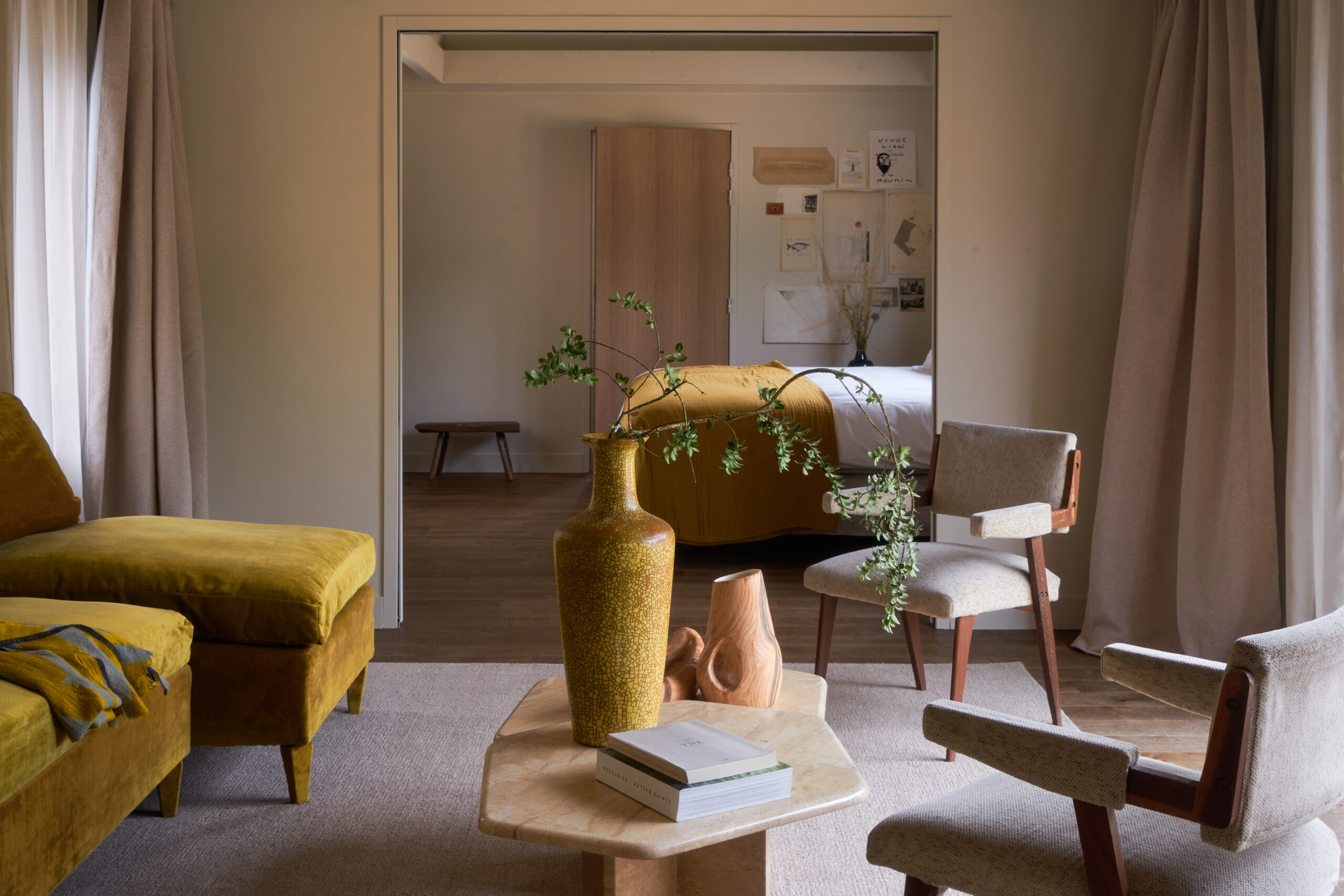 Une chambre à l'hôtel 5 étoiles © Les Sources de Cheverny