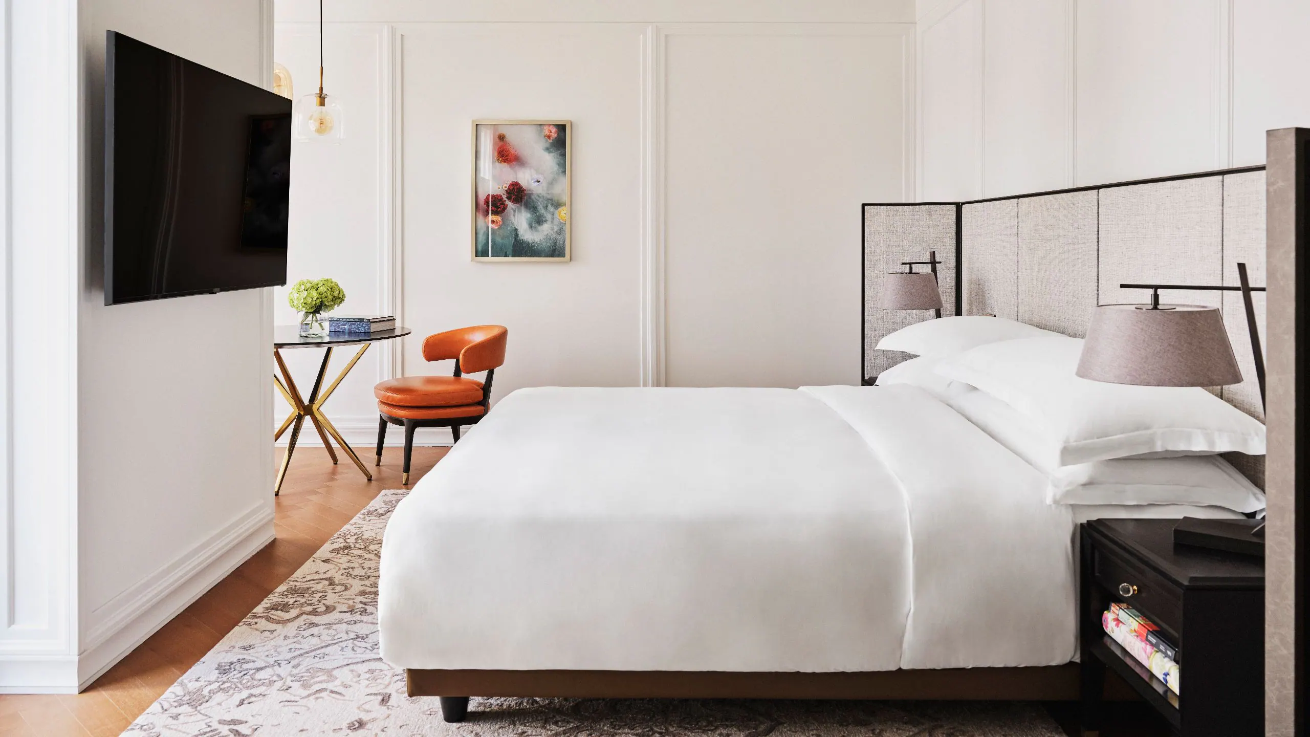 Une chambre dans l'hôtel de luxe à Londres © Hyatt