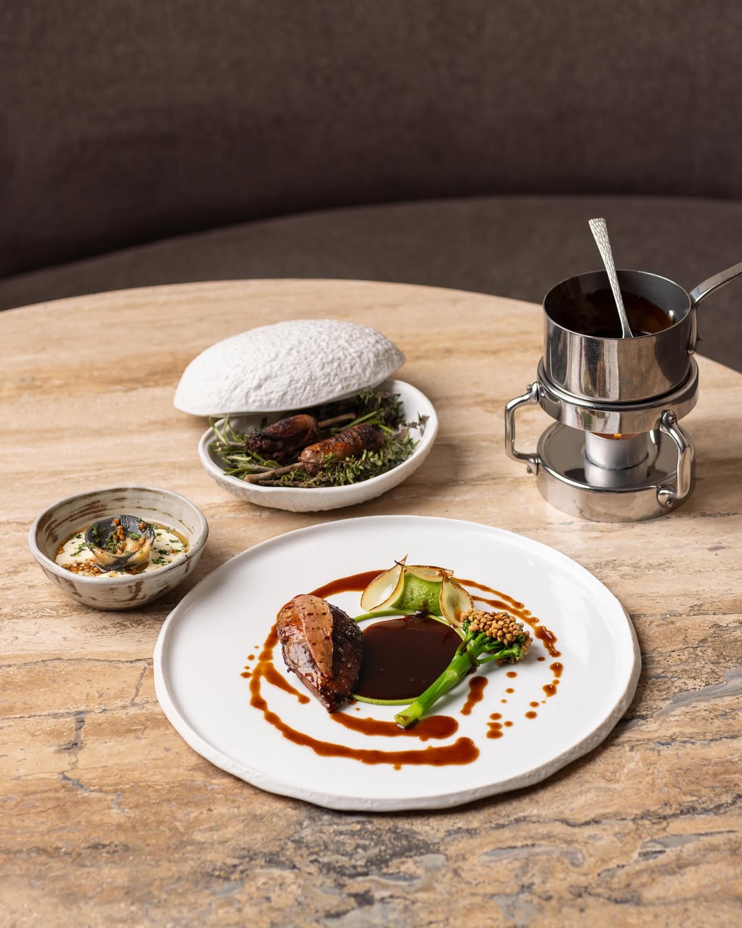 A la carte du restaurant © Alan Geaam