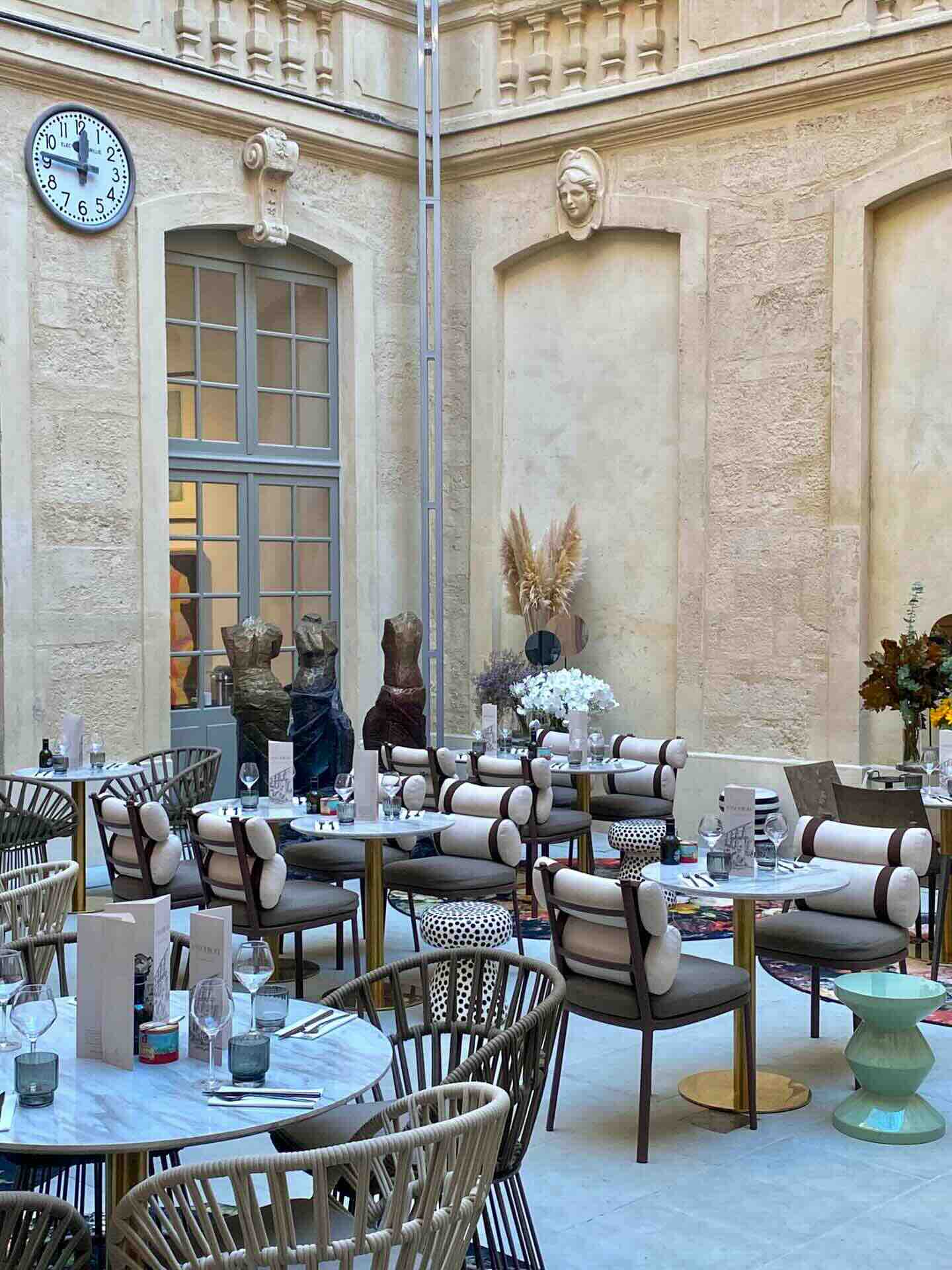 Le restaurant Le Jardin des Sens à l'hôtel de Montpellier © Hôtel Richer de Belleval