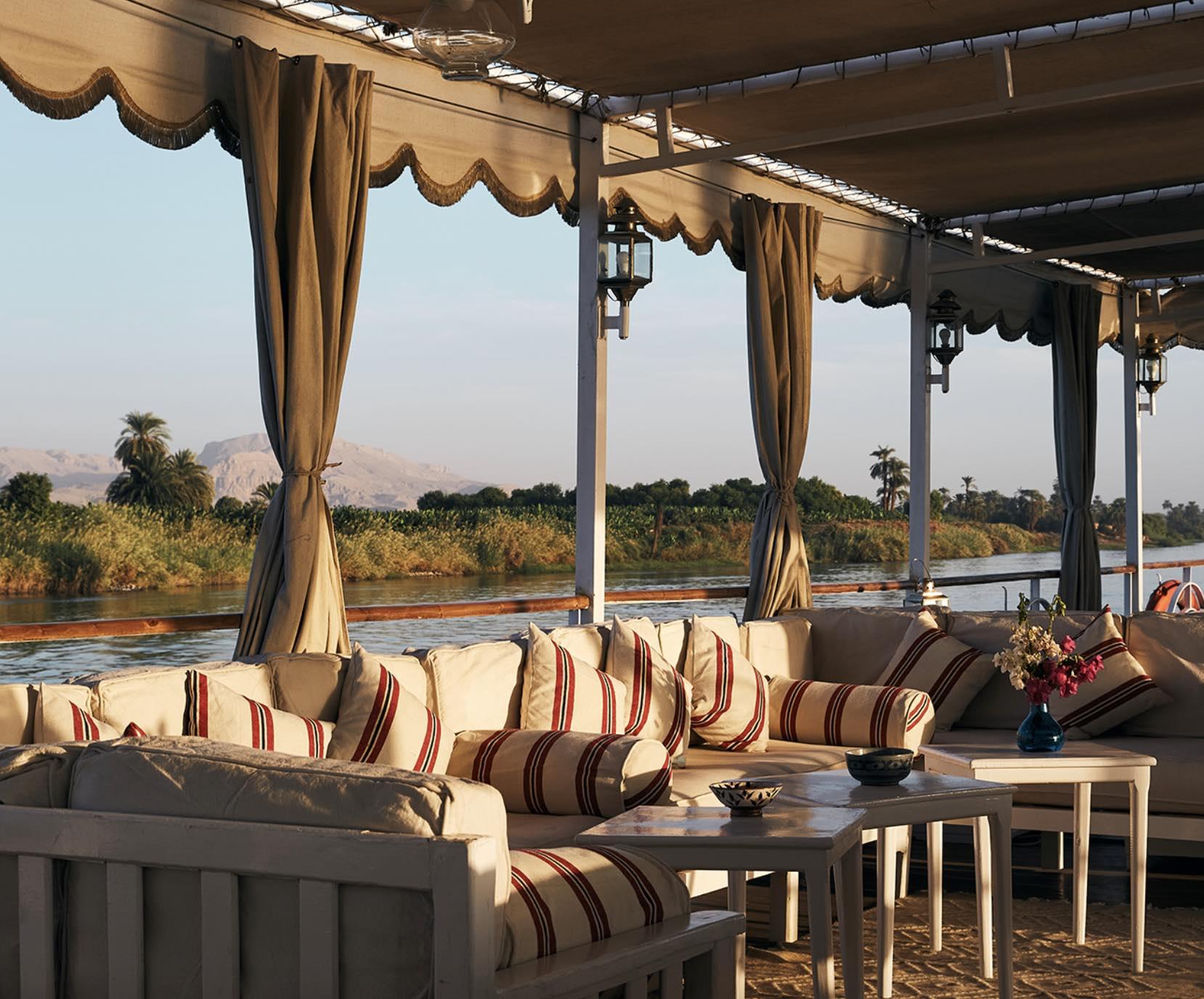 L'une des plus belles croisières de luxe sur le Nil © Lazuli Nile Cruises