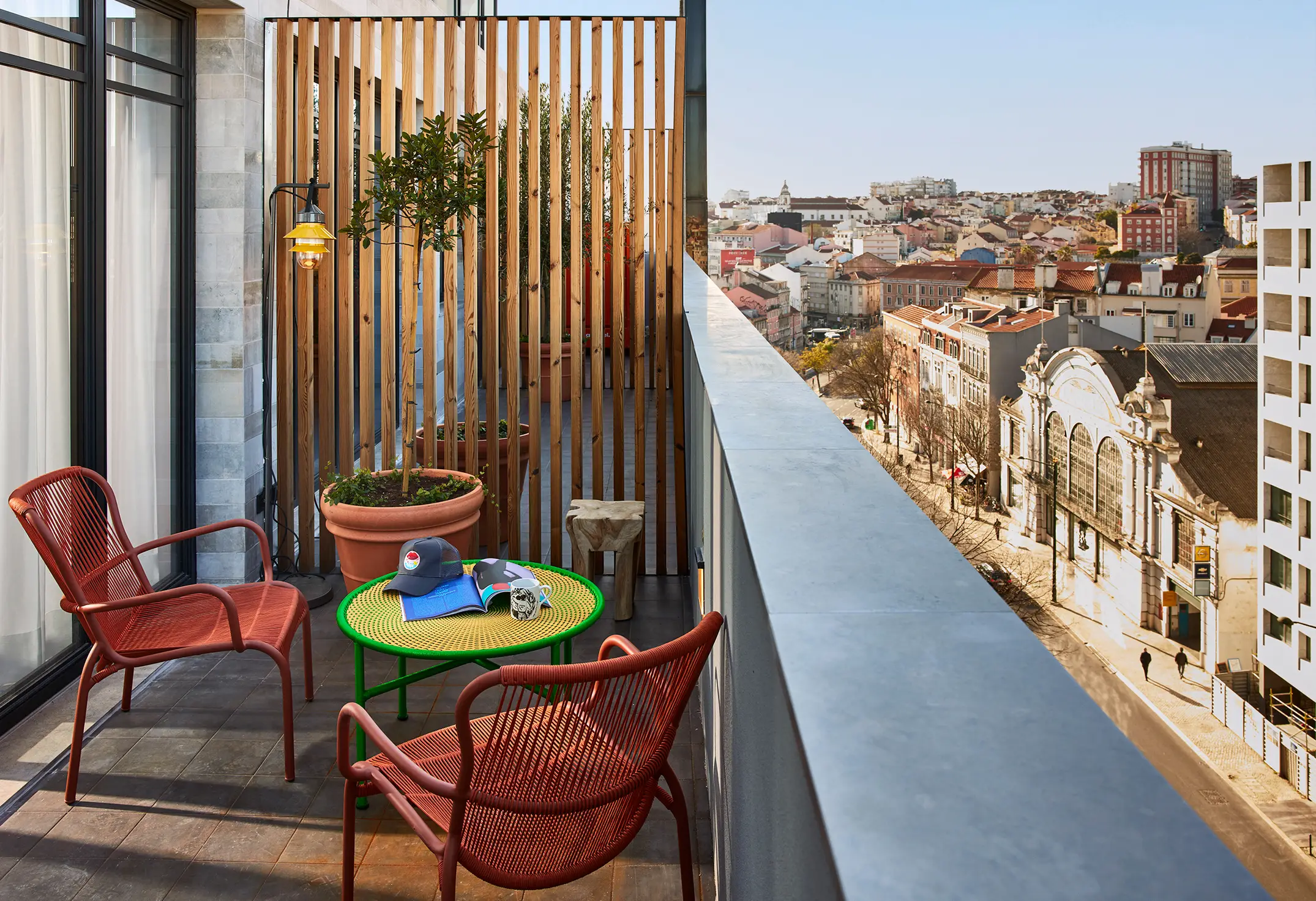 L'un des plus beaux hôtels de charme de Lisbonne © Mama Shelter Lisboa
