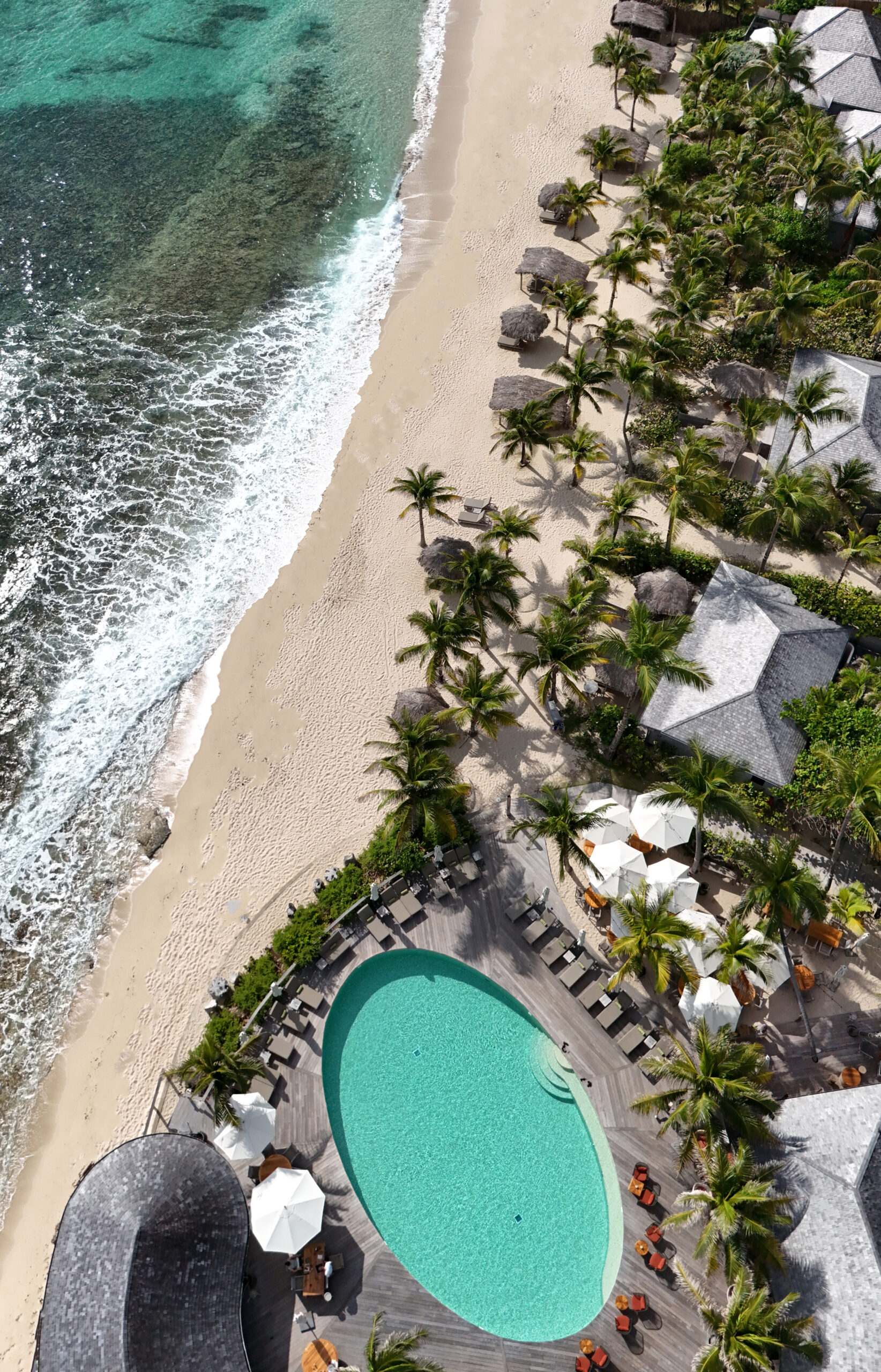 L'un des plus hôtels de luxe de Saint-Barthélémy © Hôtel Manapan