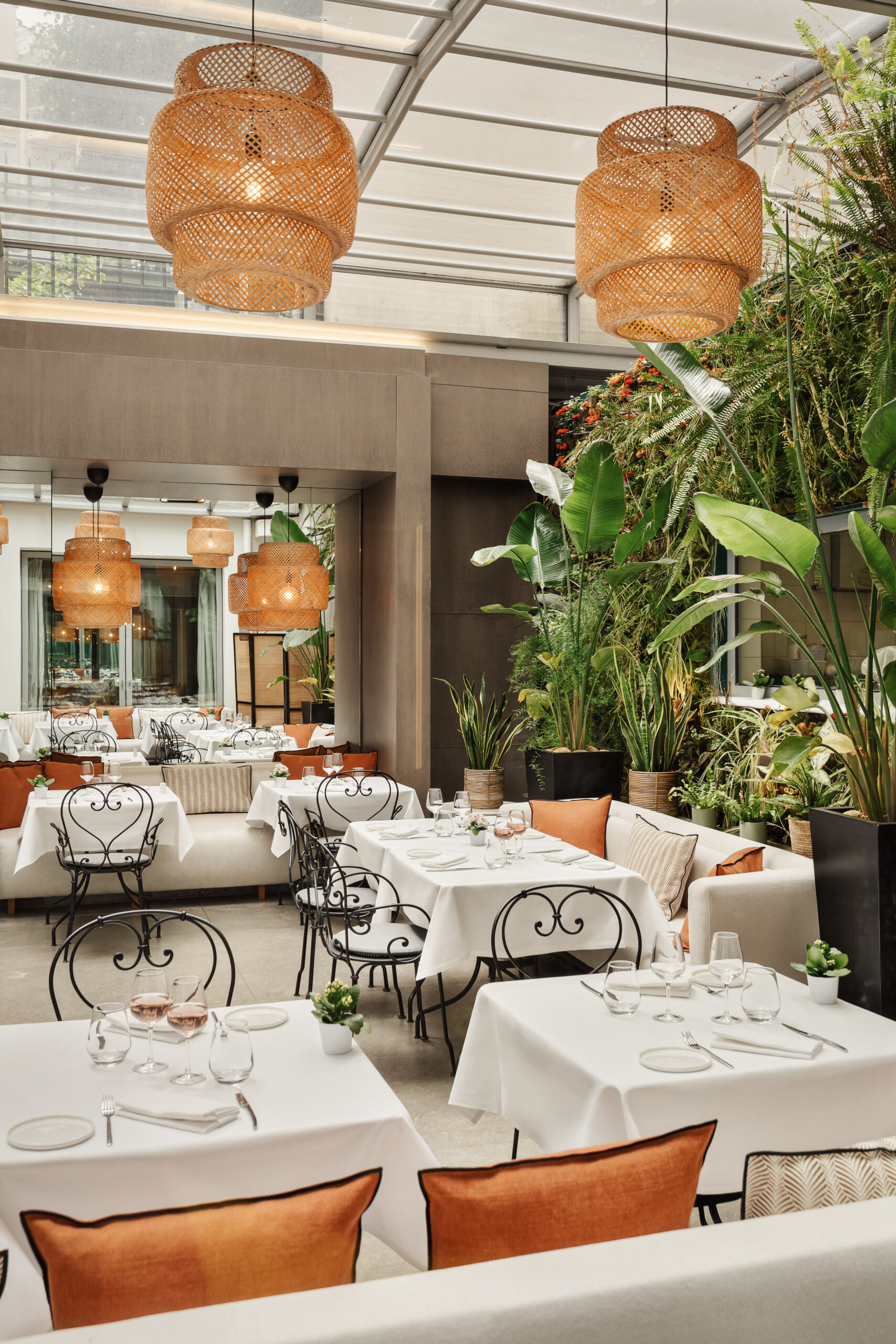 Patio de l'hôtel de Sers