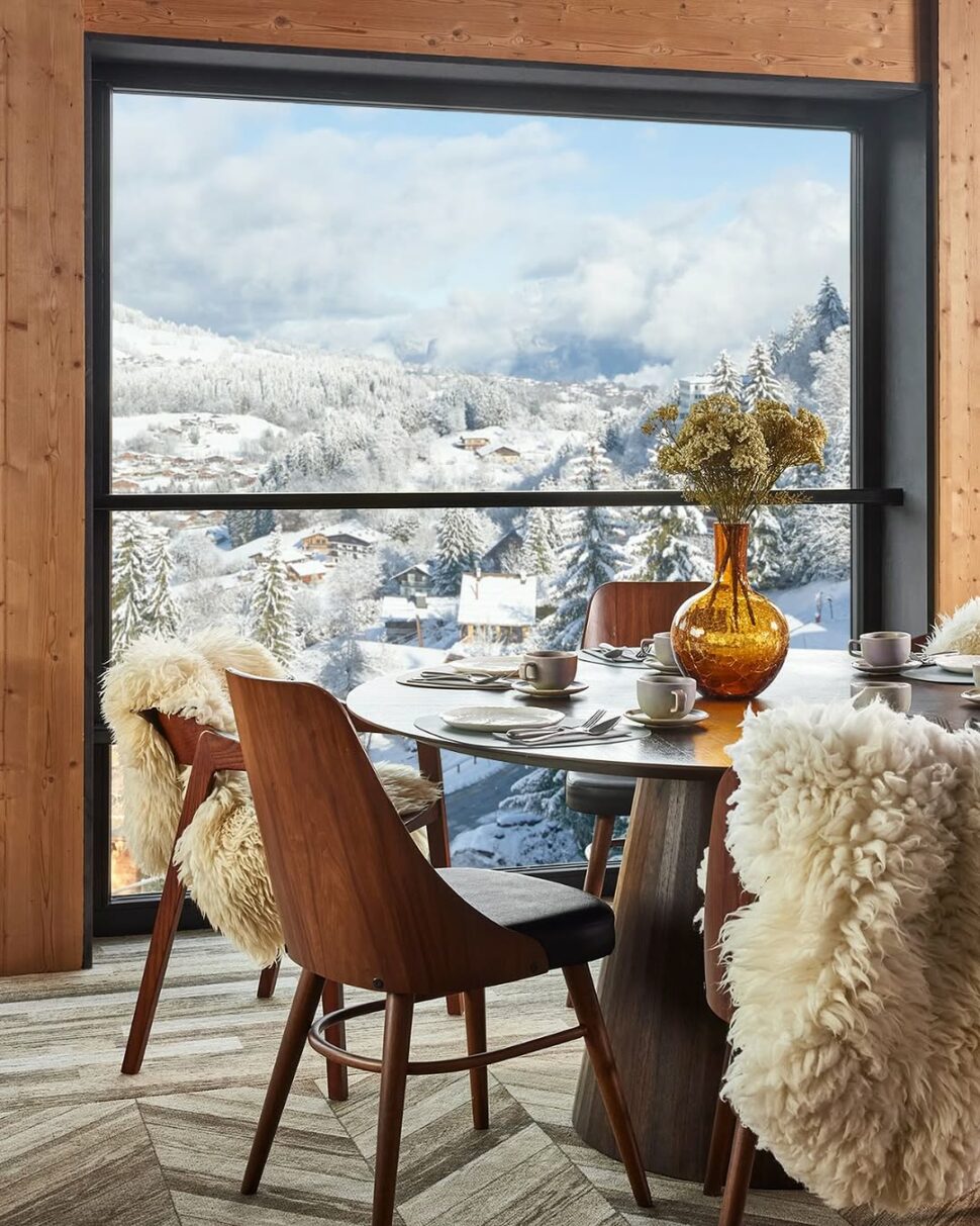 Réserver une chambre à l'hôtel 4 étoiles de Megève © larboisiemegeve