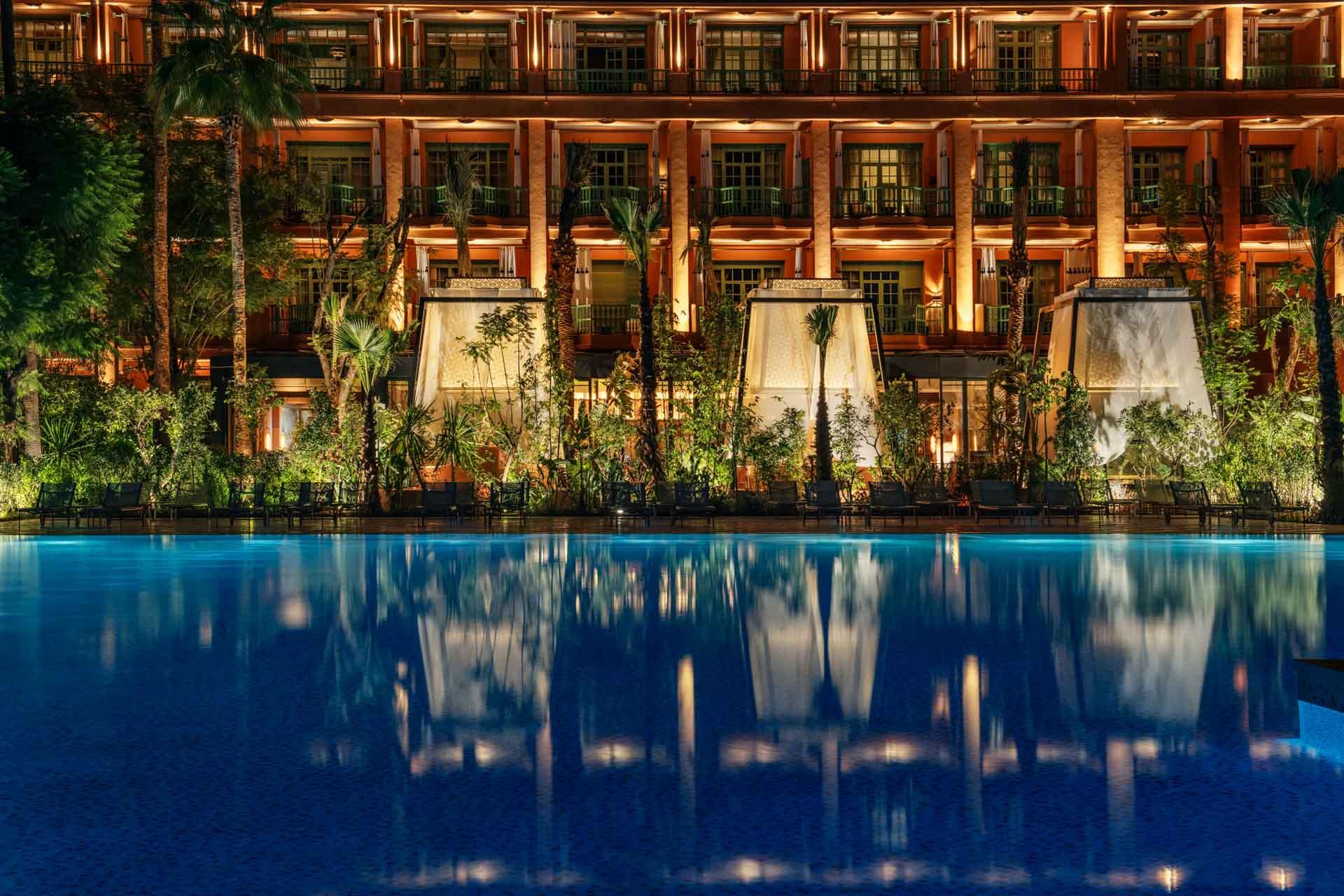 L'hôtel de luxe à Marrakech © La Mamounia