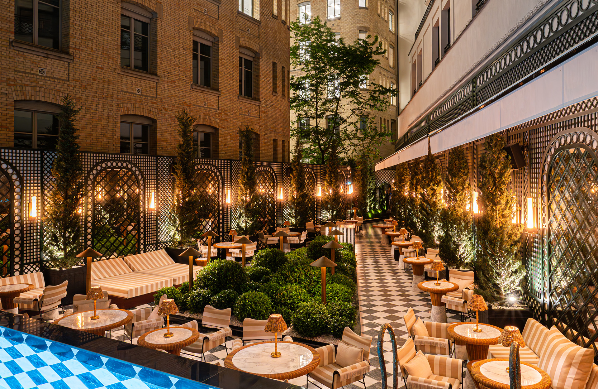 Le Jardin de l'hôtel Sax Paris