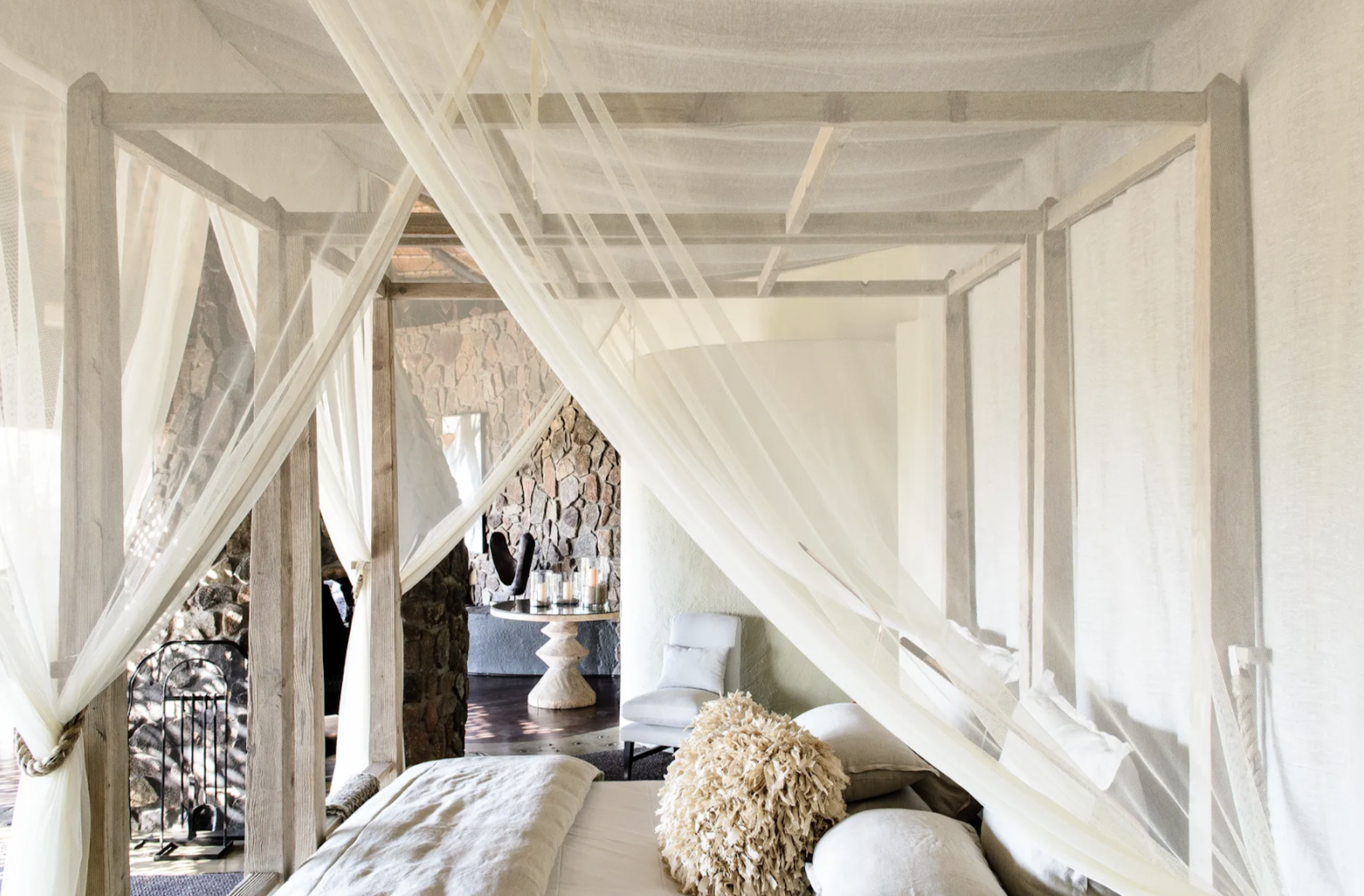 À Sabi Sand un hôtel de luxe © Singita Boulders Lodge