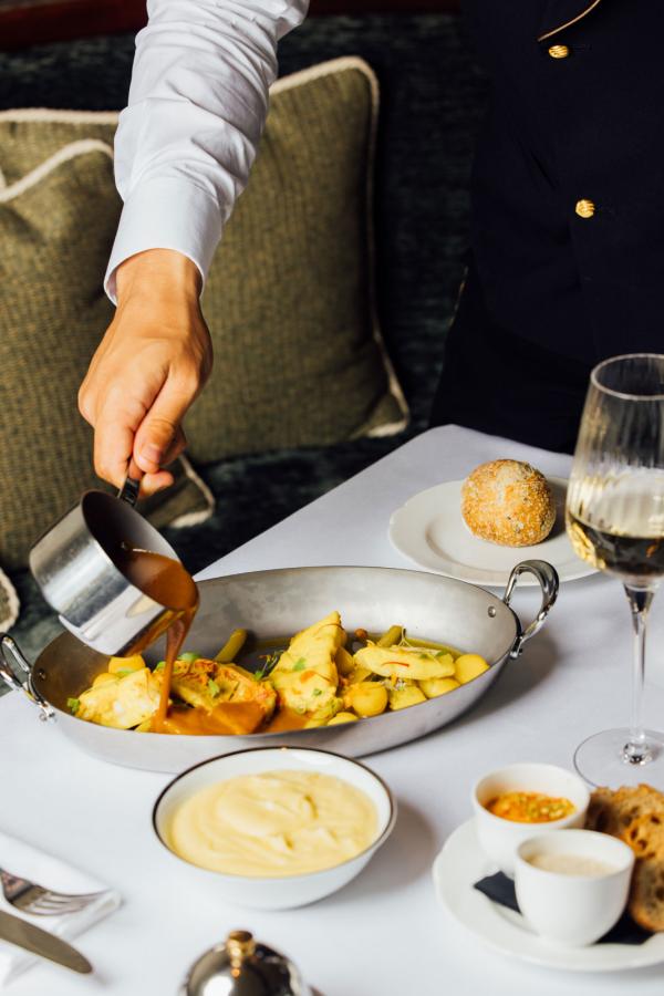 Déjeuner au restaurant de Deauville le Ciro's © Adrien Hue