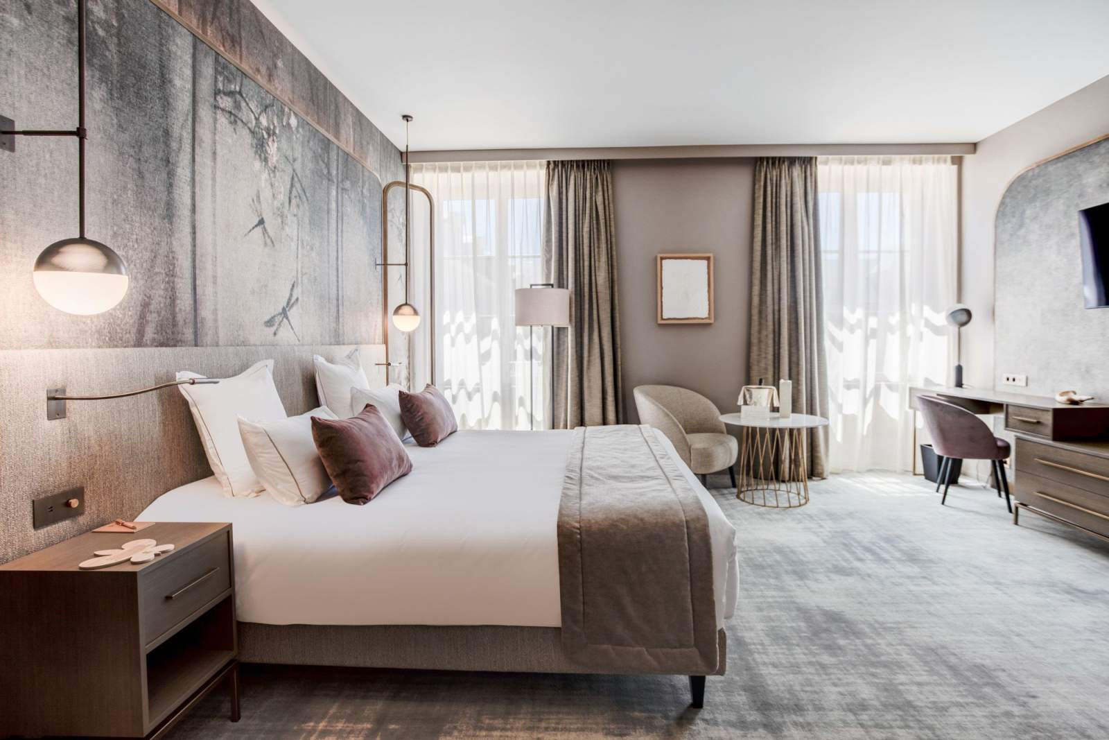 La Junior Suite de l'hôtel © Fleur de Loire