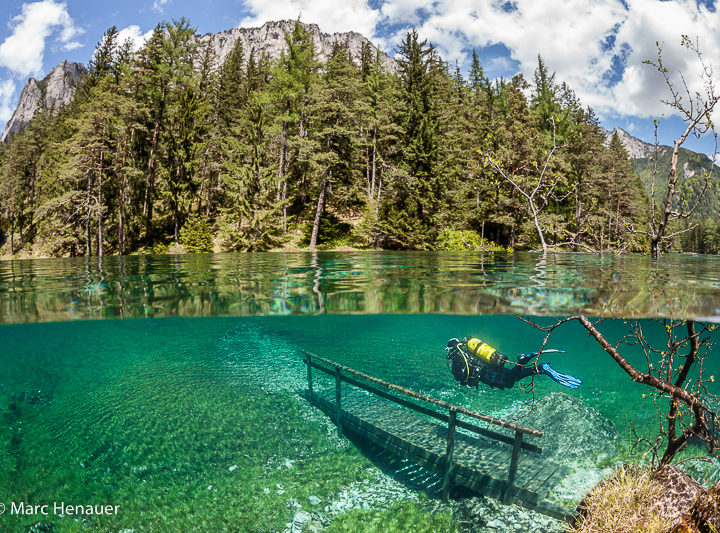 Lorsqu’un parc se transforme en lac en Autriche