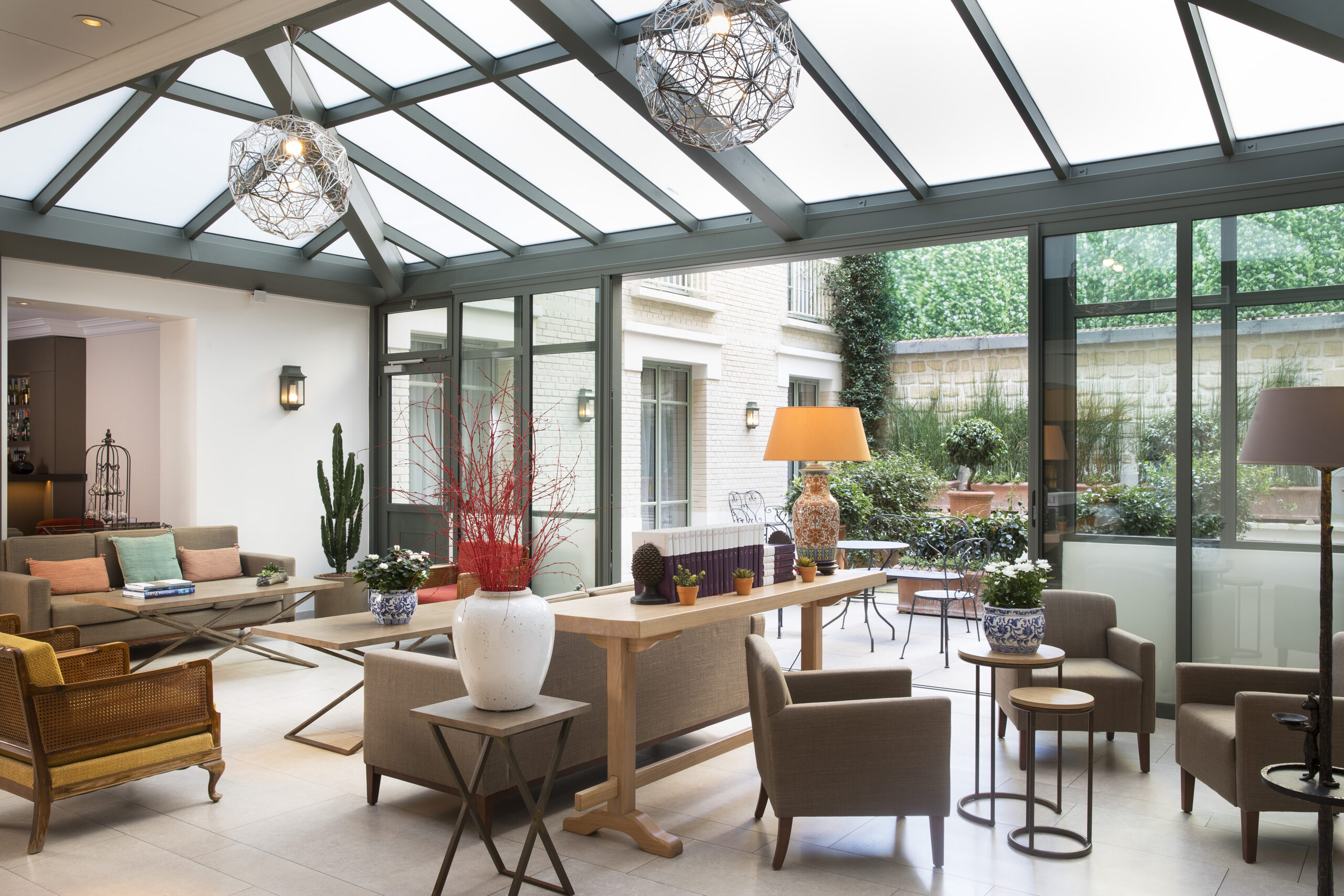 Le Véranda Bar l'hôtel Le Littré