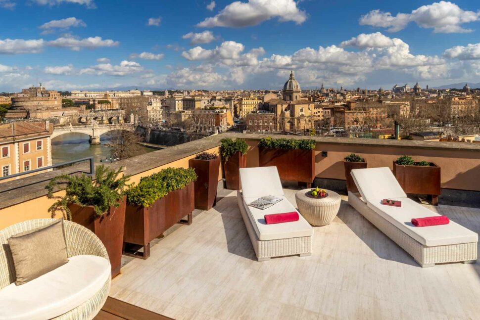 Les plus beaux hôtels 5 étoiles de Rome © Villa Agrippina
